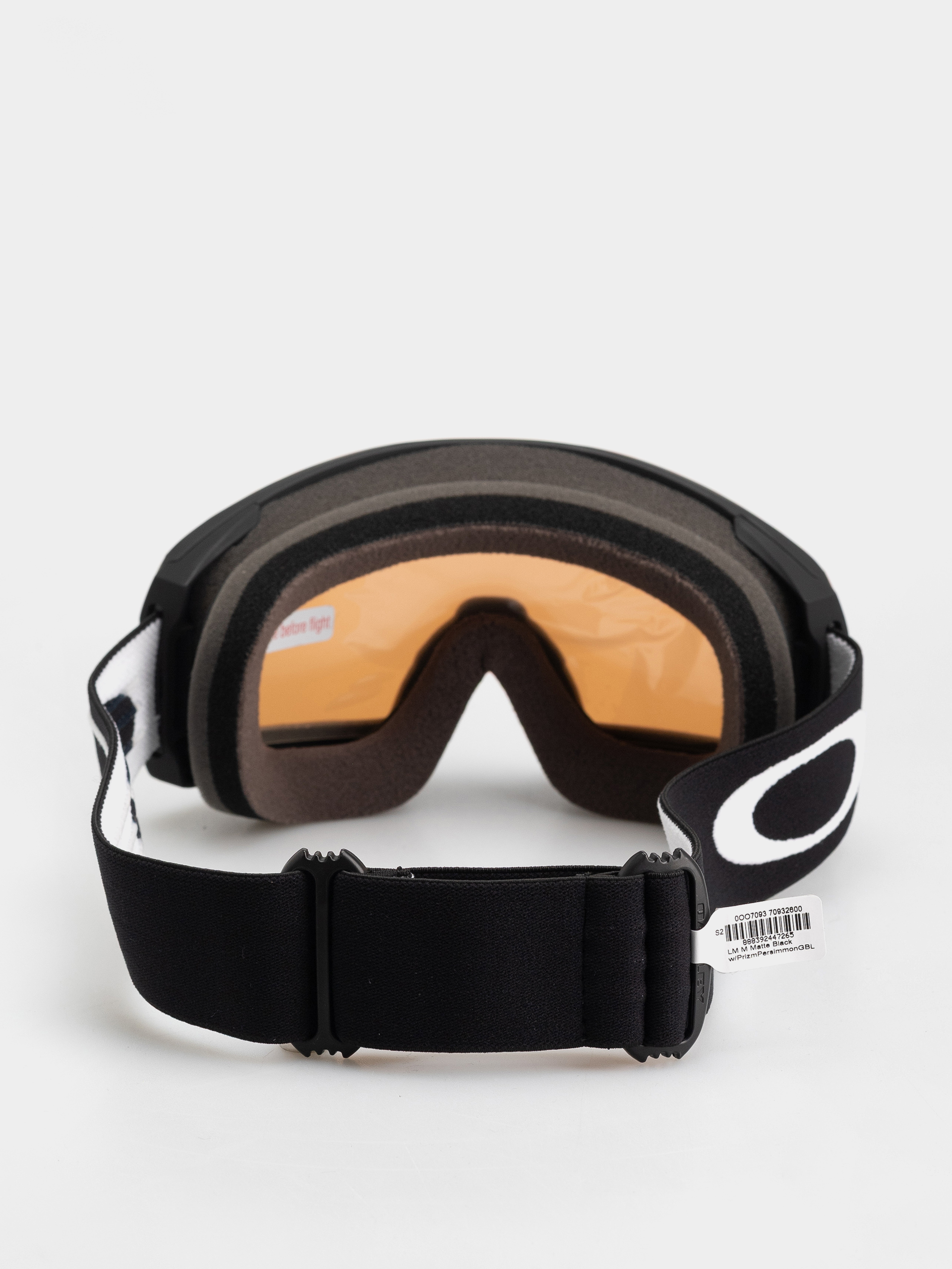 Snowboardové okuliare Oakley Line Miner M (matte black/prizm persimmon)