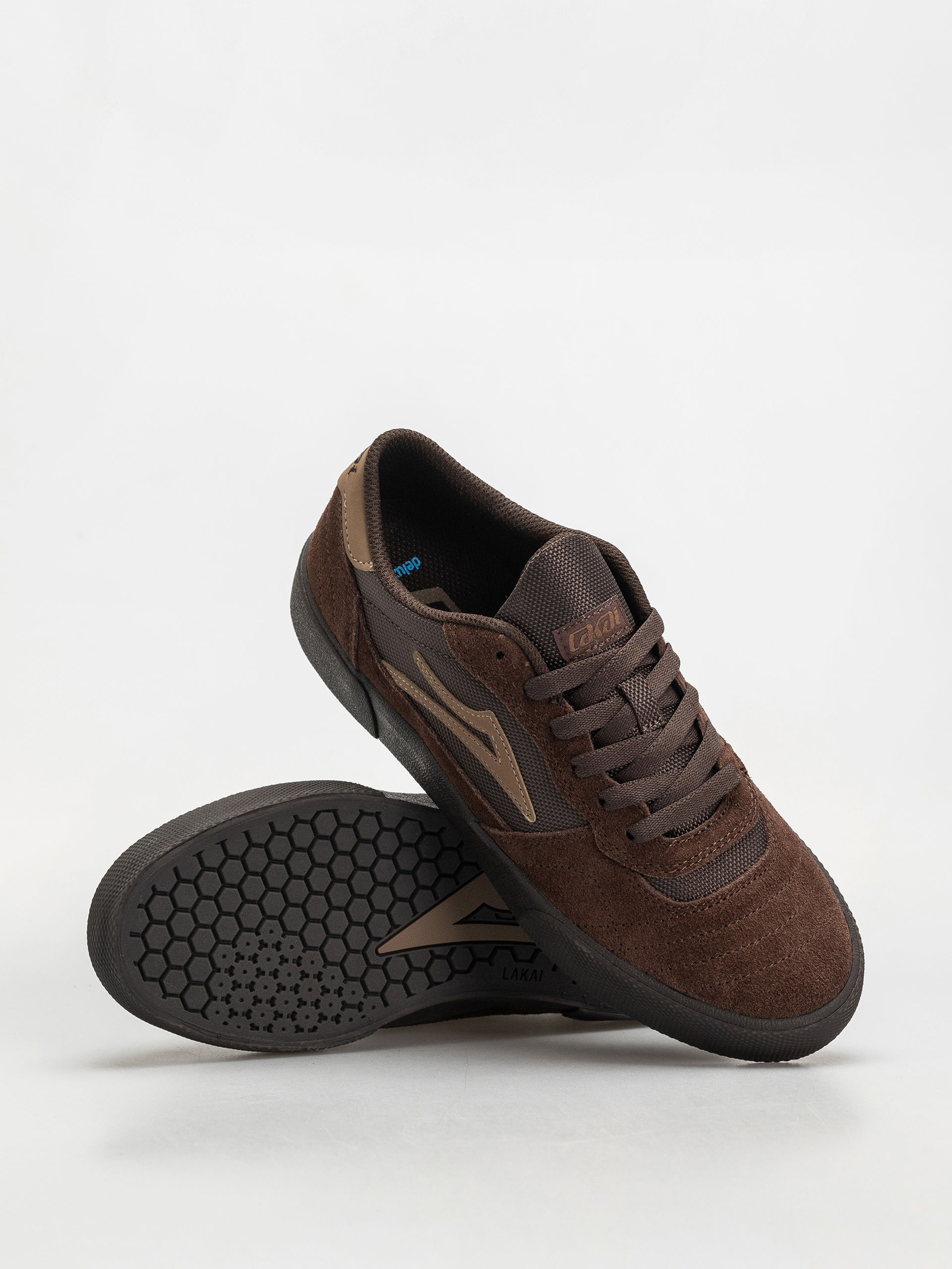 Topánky Lakai Cambridge (chestnut suede monochrome)
