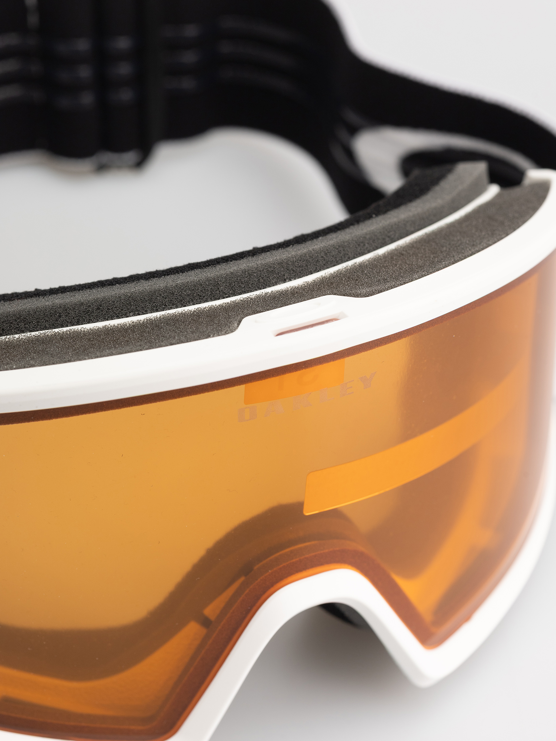 Snowboardové okuliare Oakley Target Line L (matte white/persimmon)