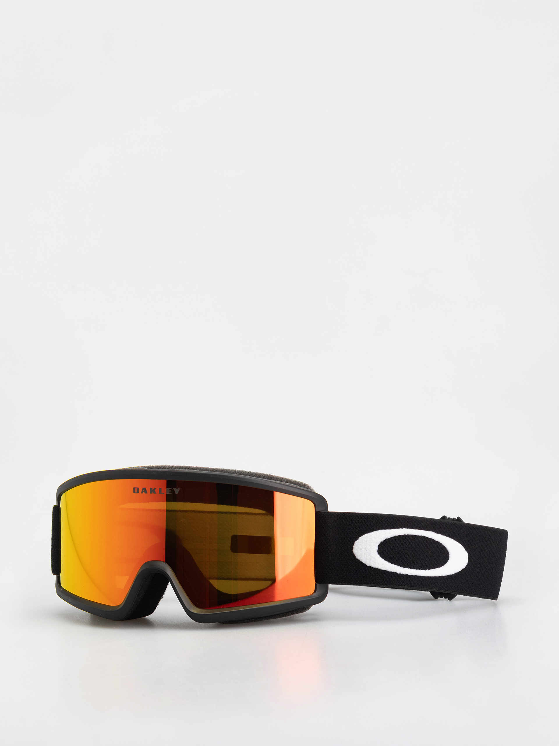 Snowboardové okuliare Oakley Target Line S JR (matte black/fire iridium)
