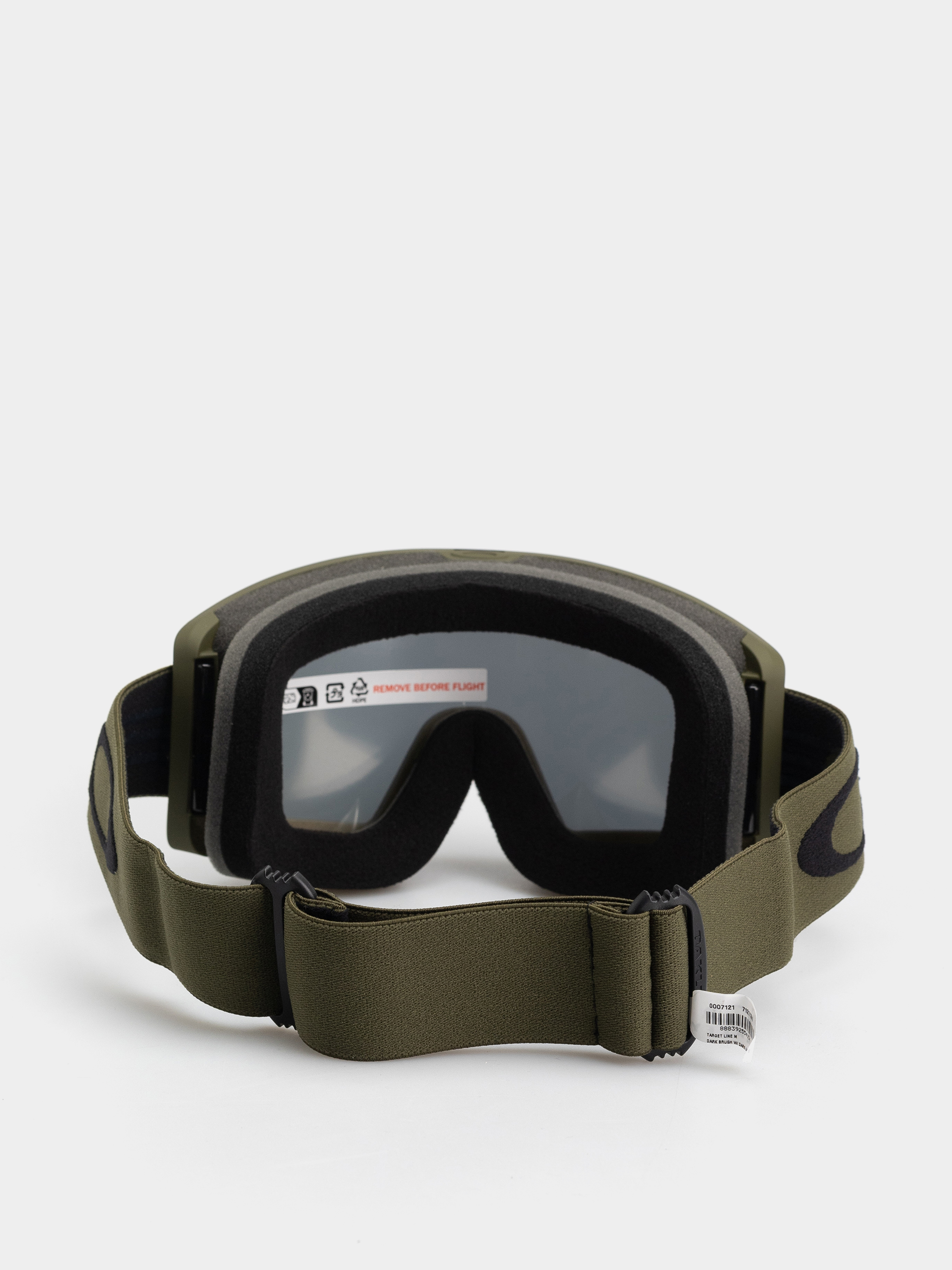 Snowboardové okuliare Oakley Target Line M (dark brush/dark grey)
