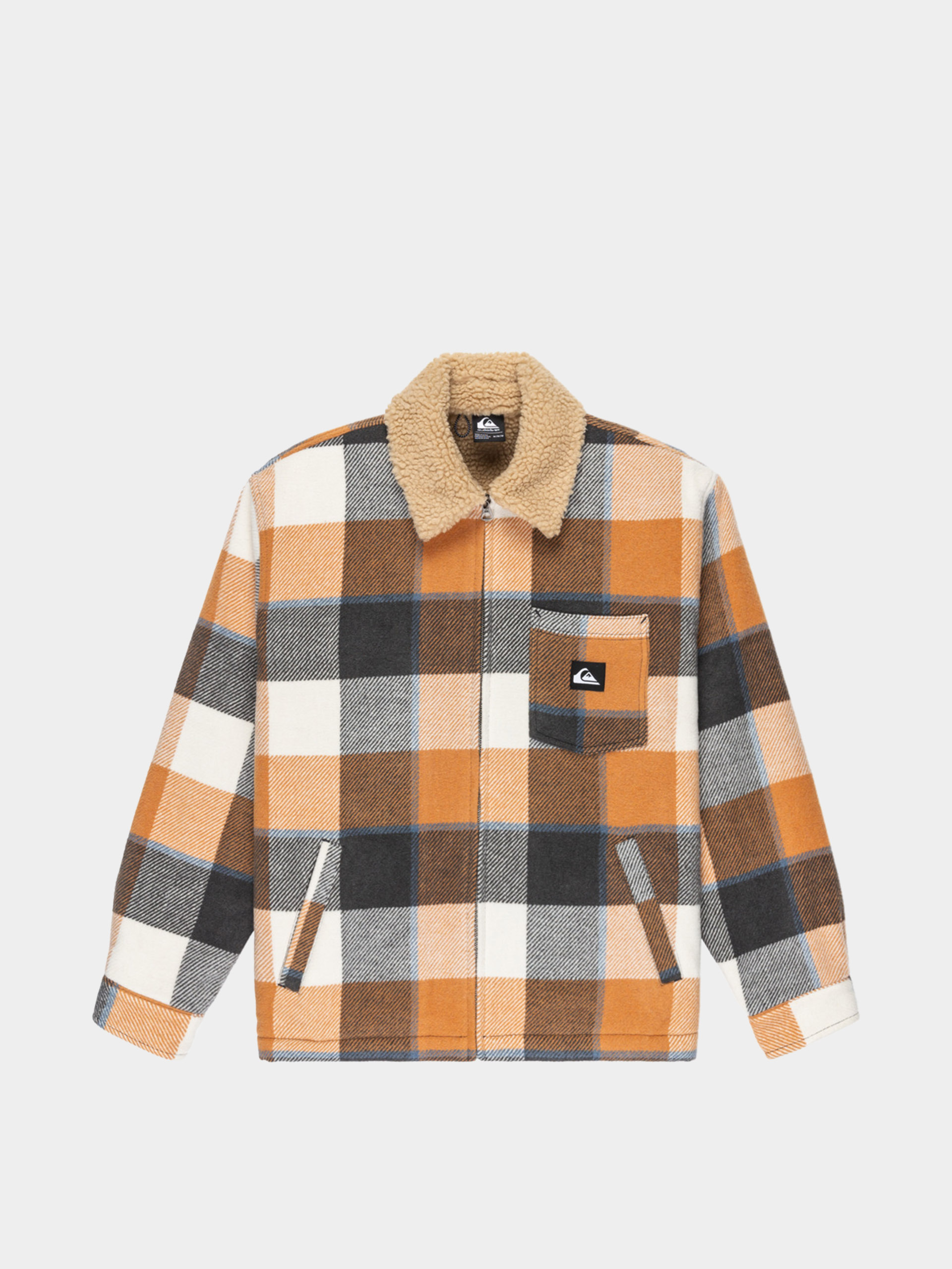 Bunda Quiksilver Dna Sherpa Harrington (almond motherfly check)