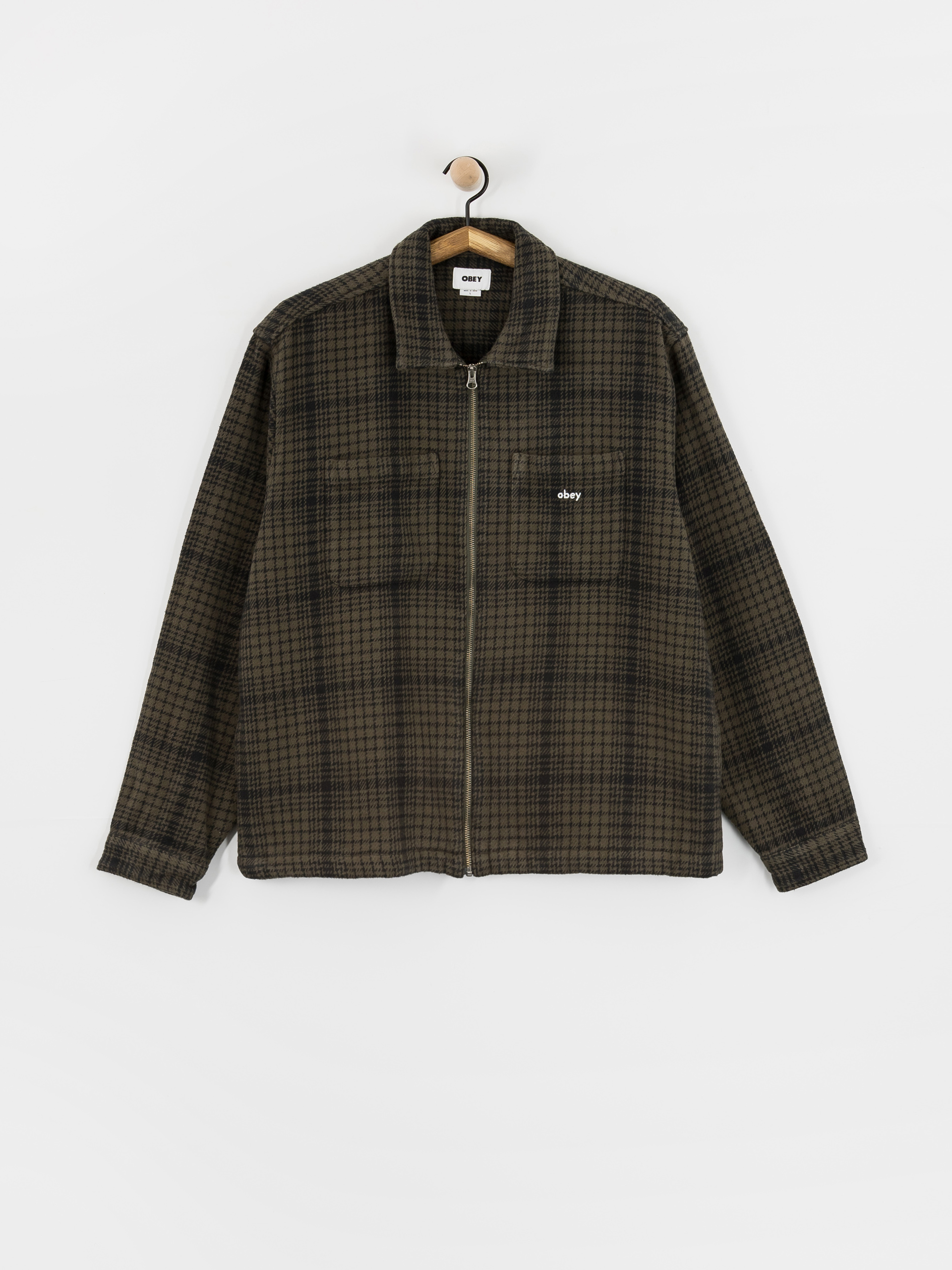 Bunda OBEY Parker Zip (rosin multi)