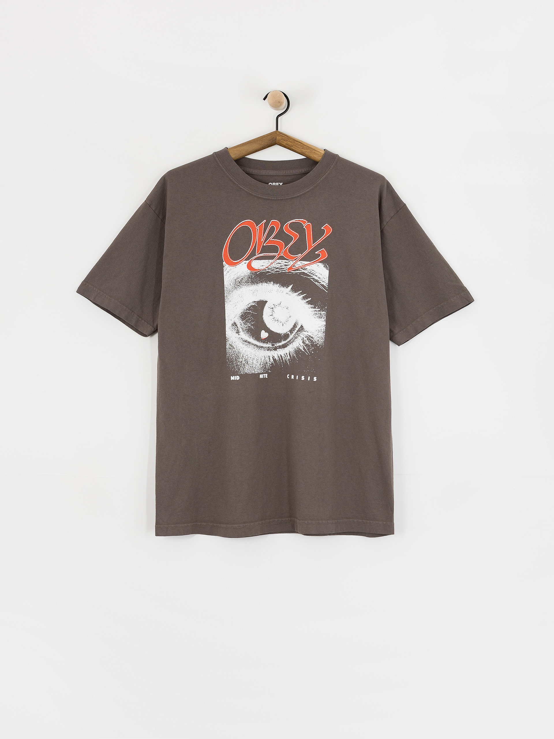 Tričko OBEY Obey Midnite Crisis