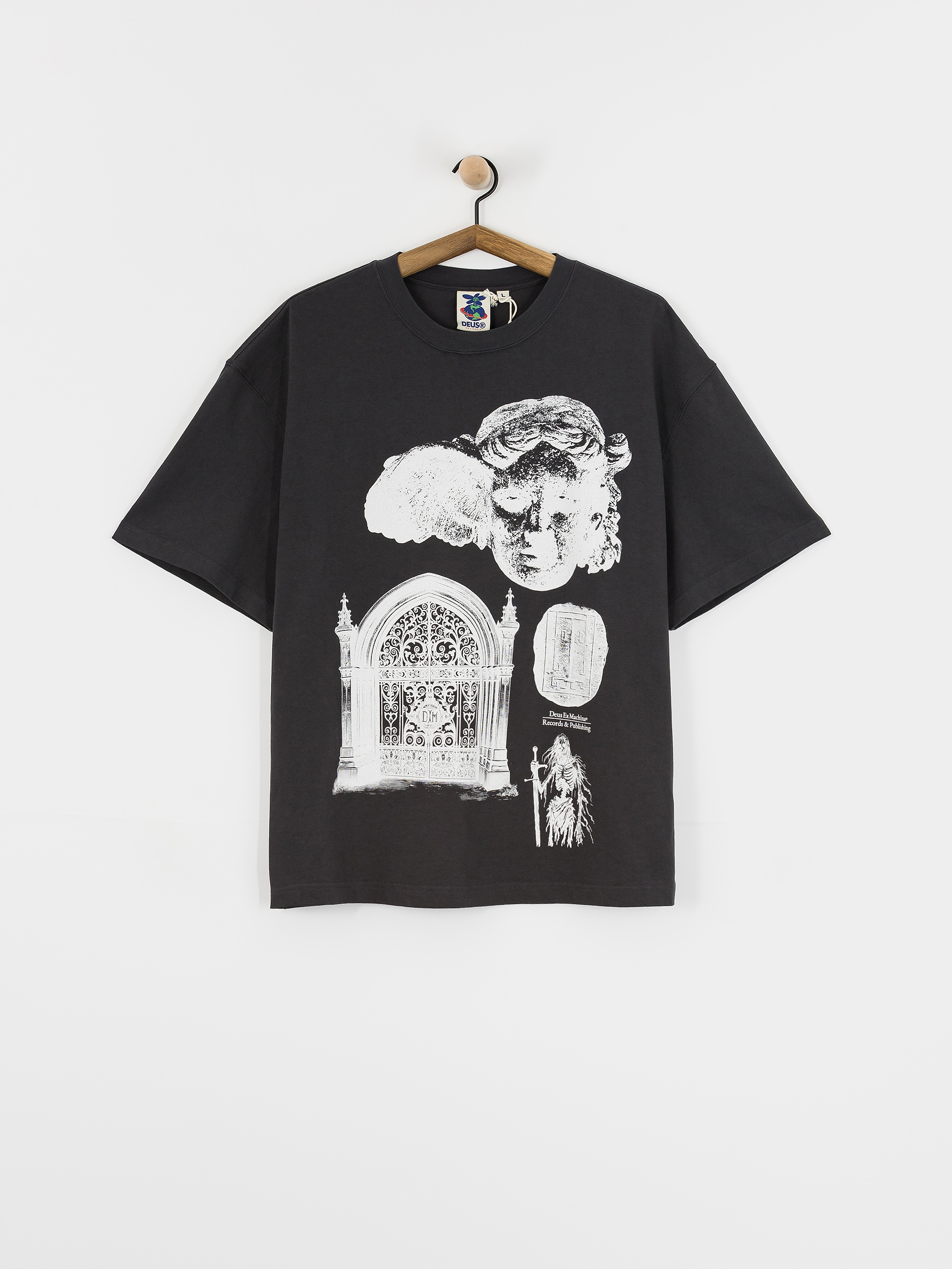 Tričko Deus Ex Machina Invocation (anthracite)