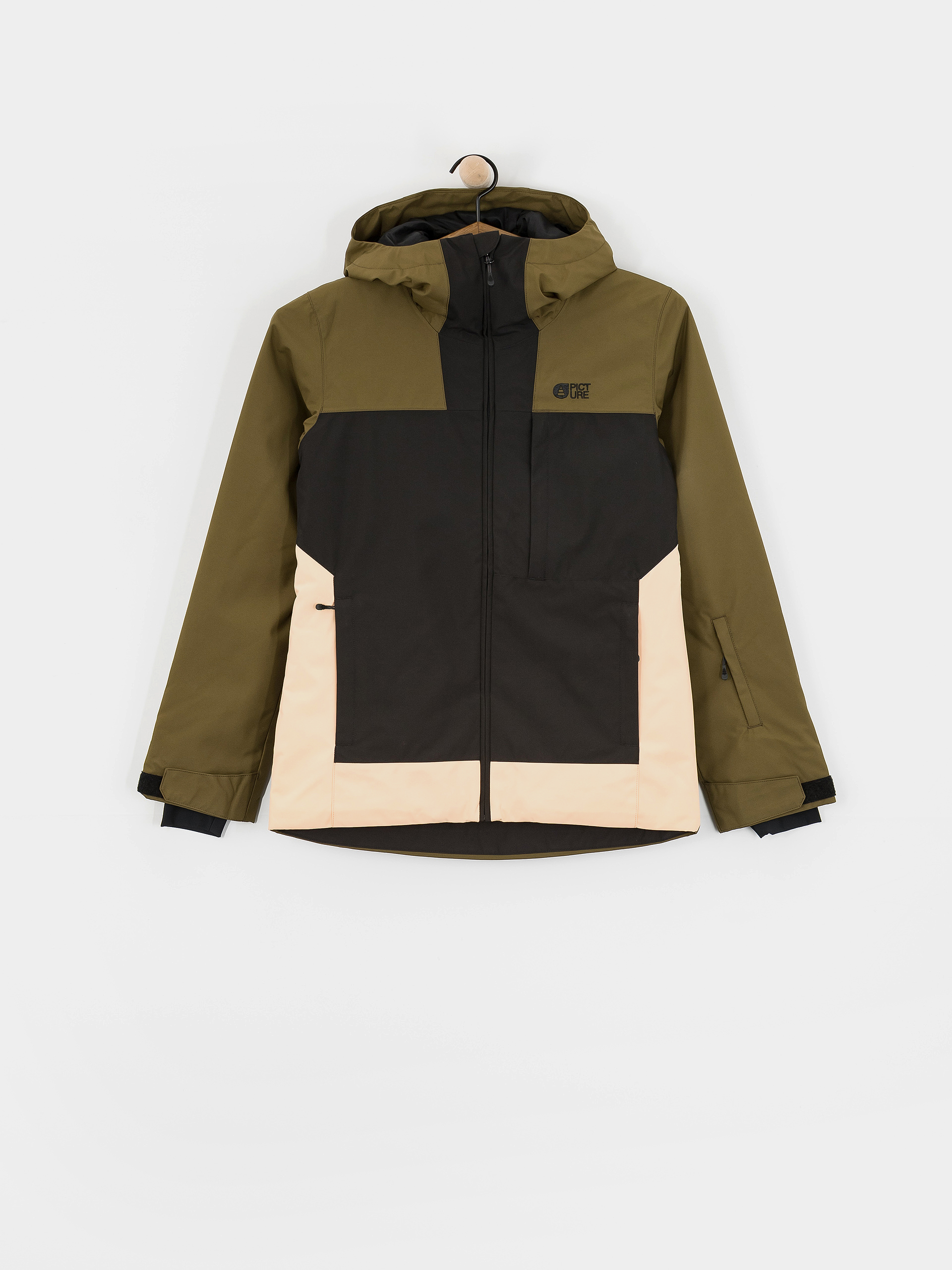 Snowboardovu00e1 bunda Picture Seakrest Wmn (tobacco black)