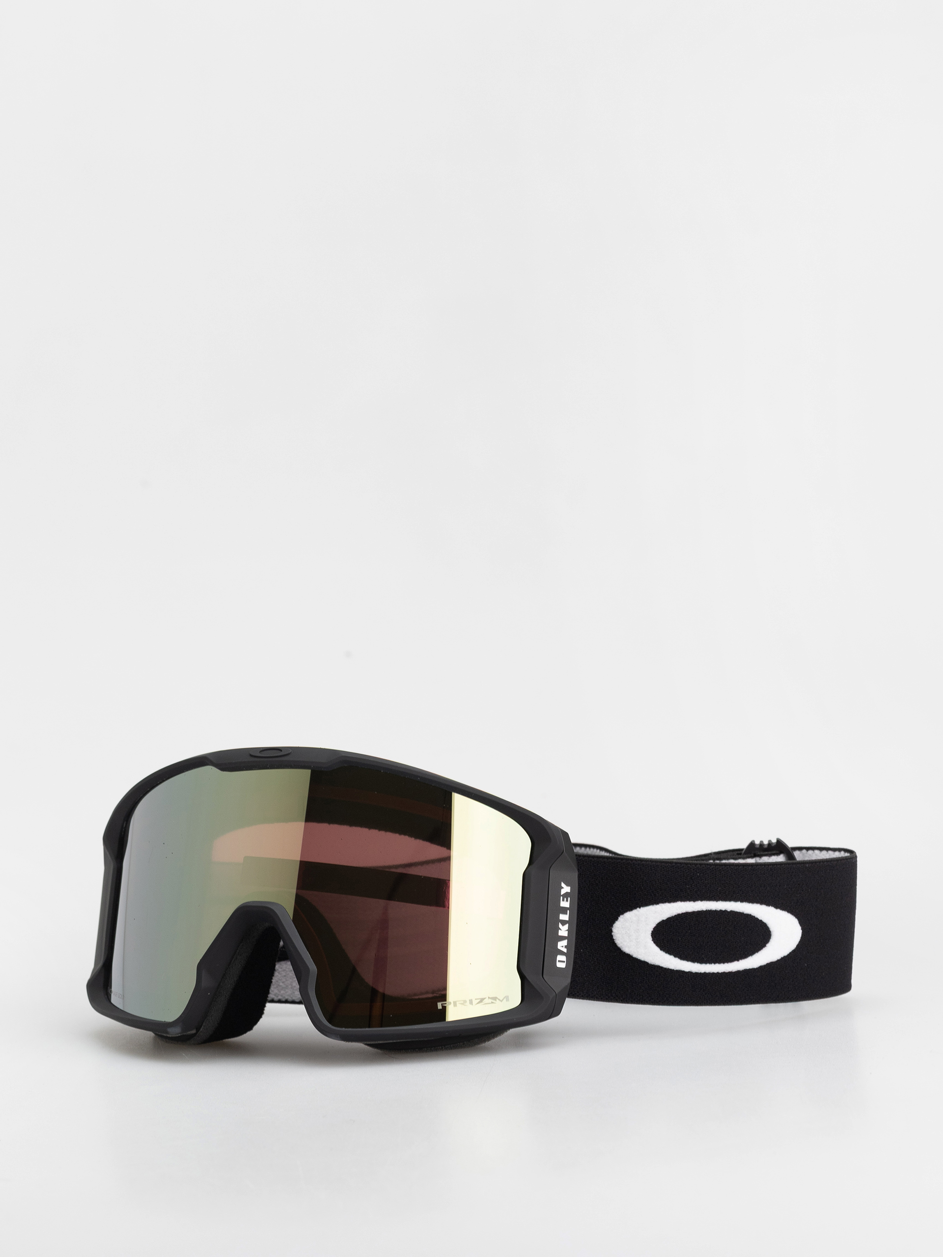 Snowboardové okuliare Oakley Line Miner L (matte black/prizm sage gold)