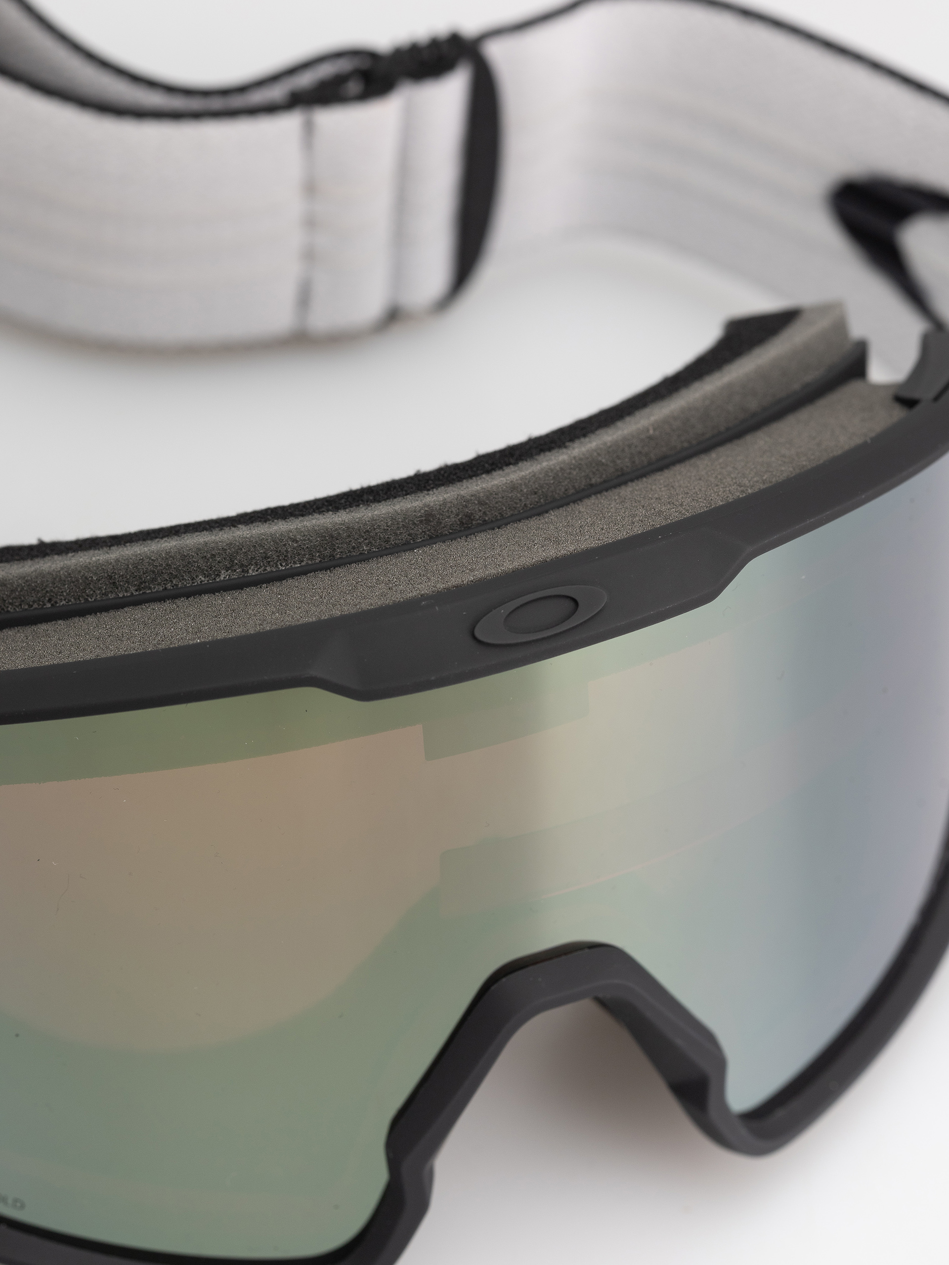 Snowboardové okuliare Oakley Line Miner L (matte black/prizm sage gold)