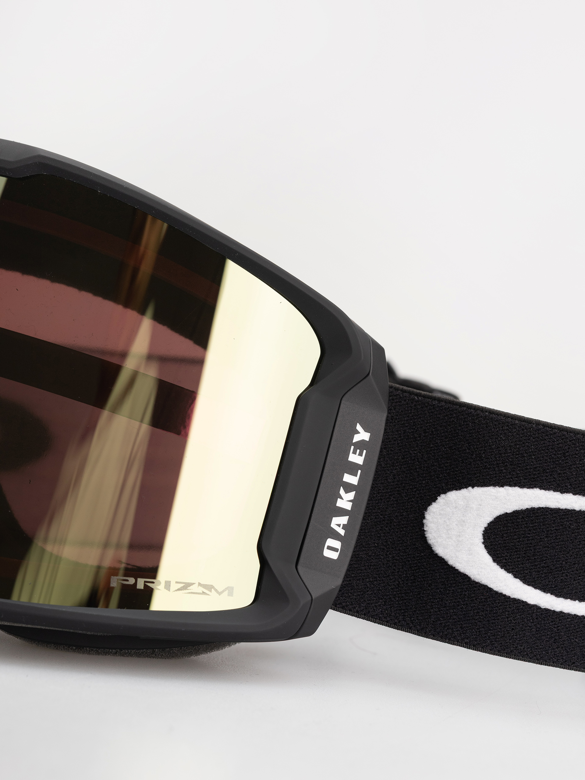 Snowboardové okuliare Oakley Line Miner L (matte black/prizm sage gold)