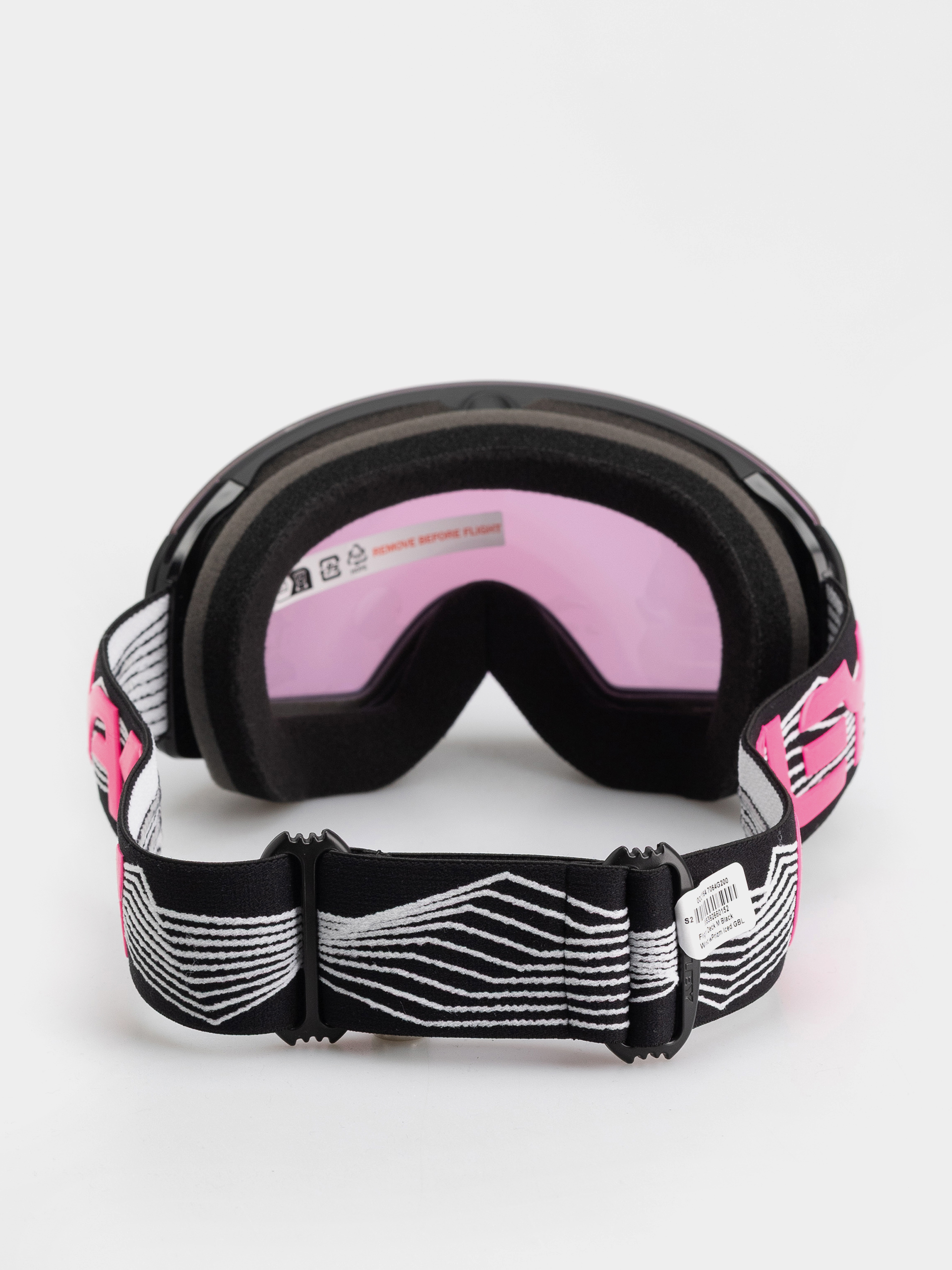 Snowboardové okuliare Oakley Flight Deck M (black wired/prizm snow iced iridium)