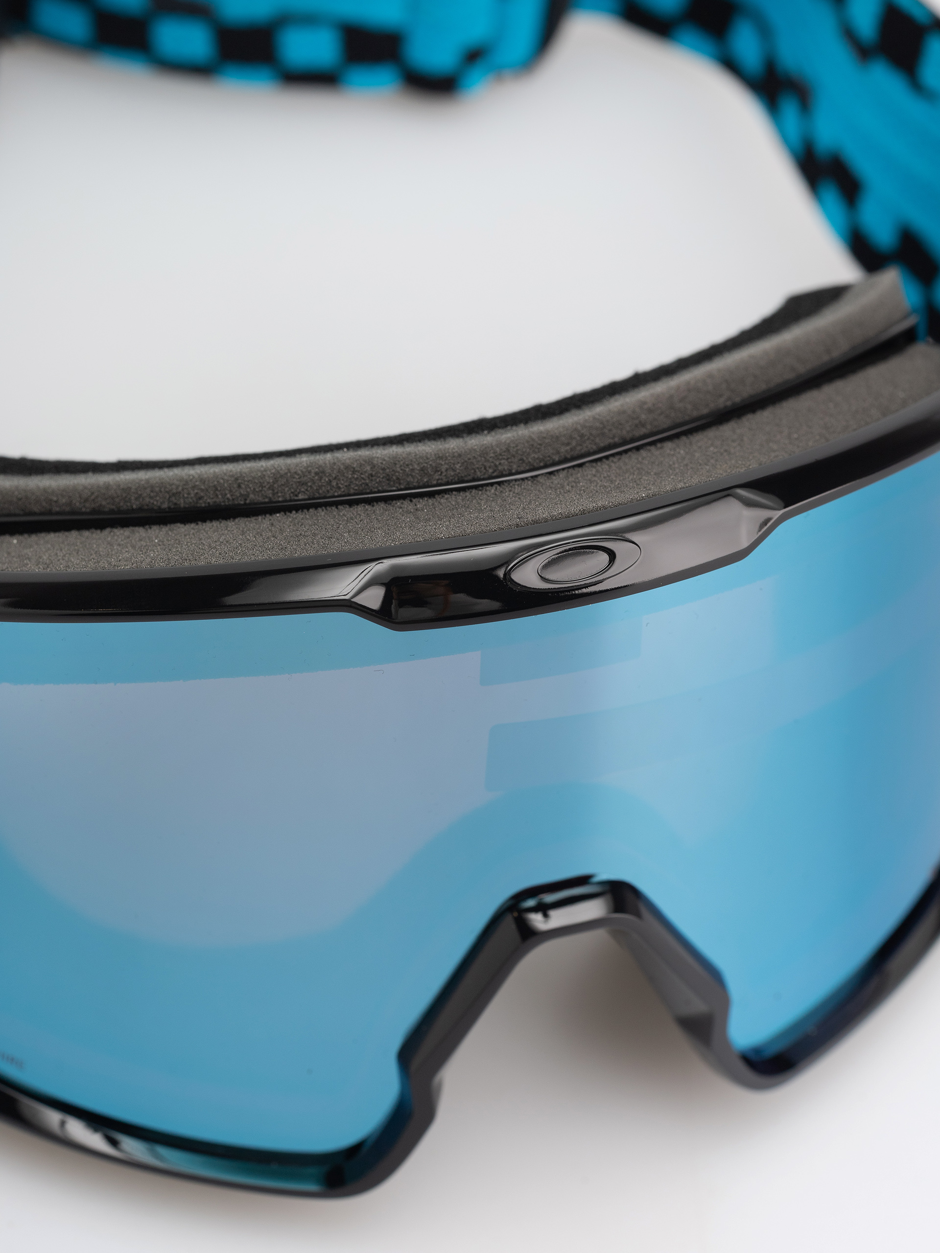 Snowboardové okuliare Oakley Line Miner L (chex black/prizm snow sapphire iridium)