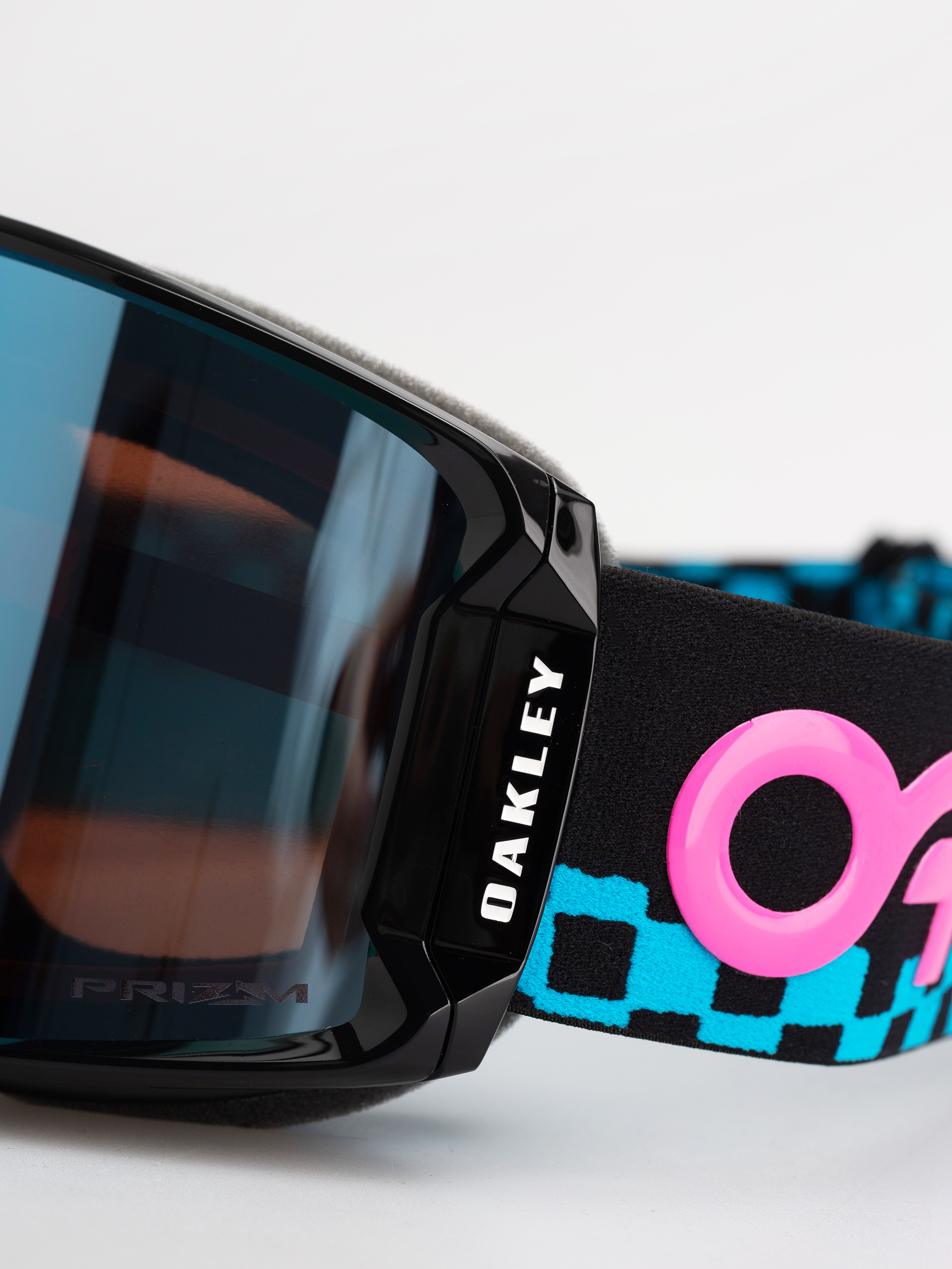 Snowboardové okuliare Oakley Line Miner L (chex black/prizm snow sapphire iridium)