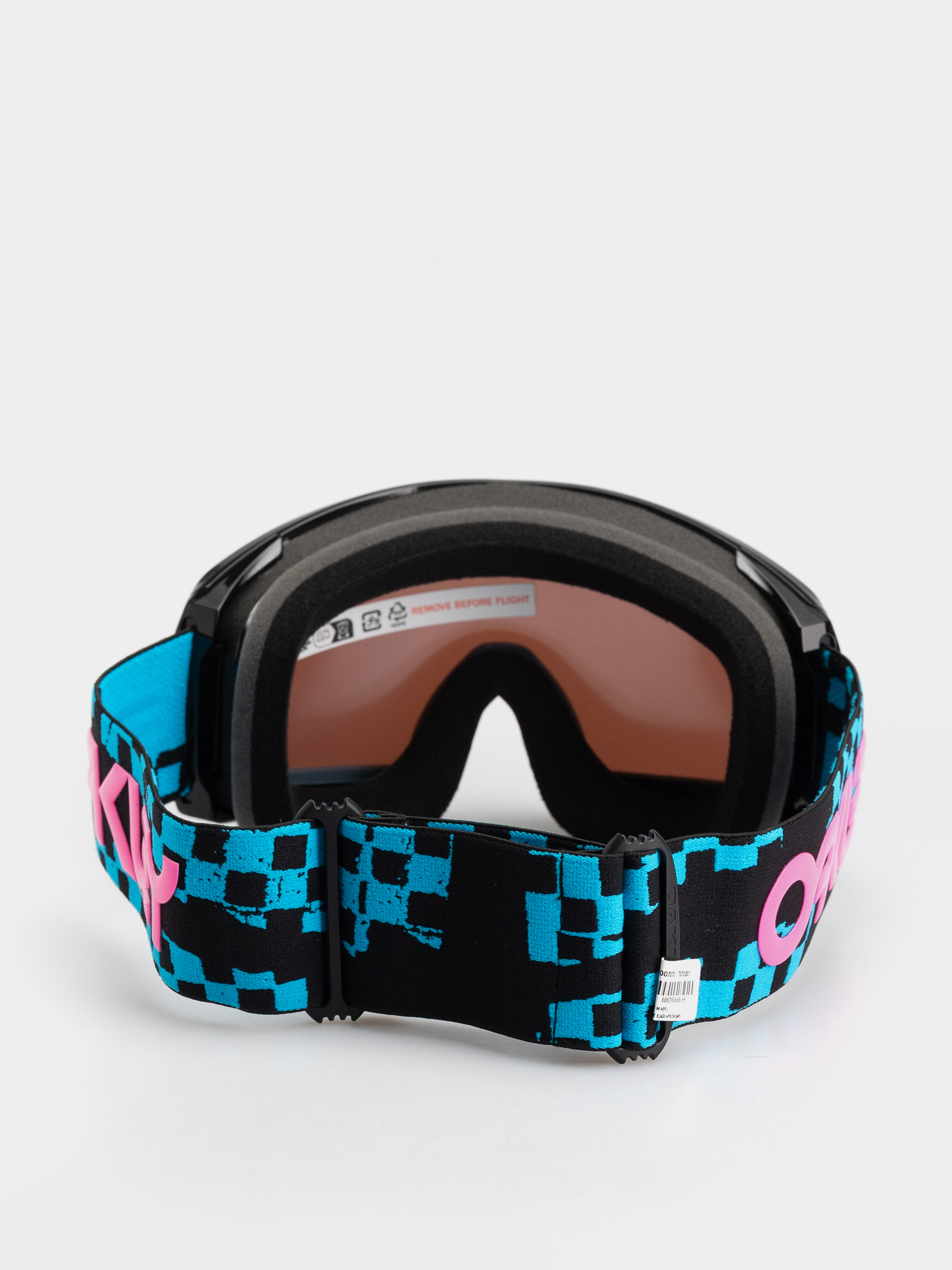 Snowboardové okuliare Oakley Line Miner L (chex black/prizm snow sapphire iridium)