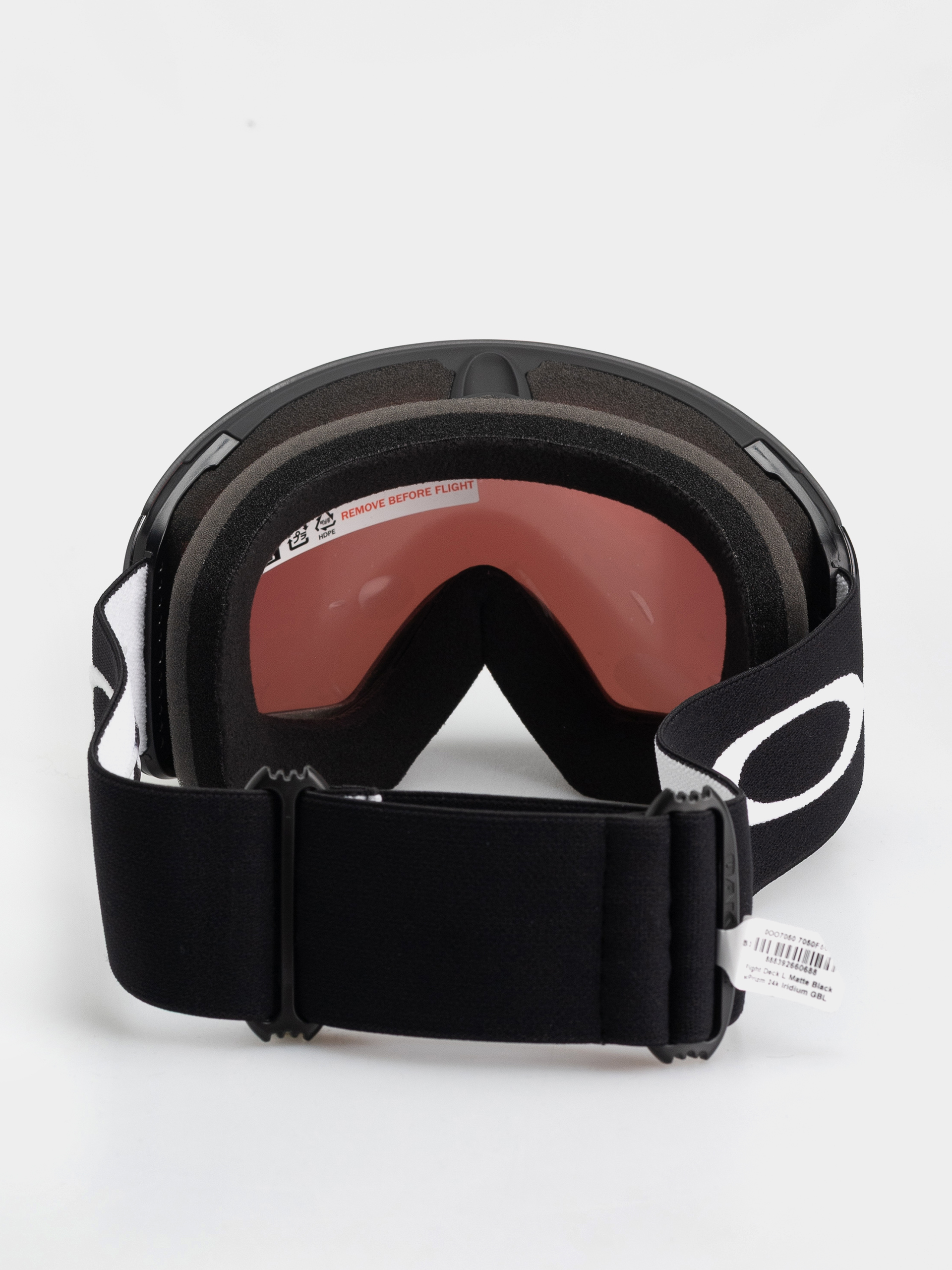 Snowboardové okuliare Oakley Flight Deck L (matte black/prizm 24k iridium)