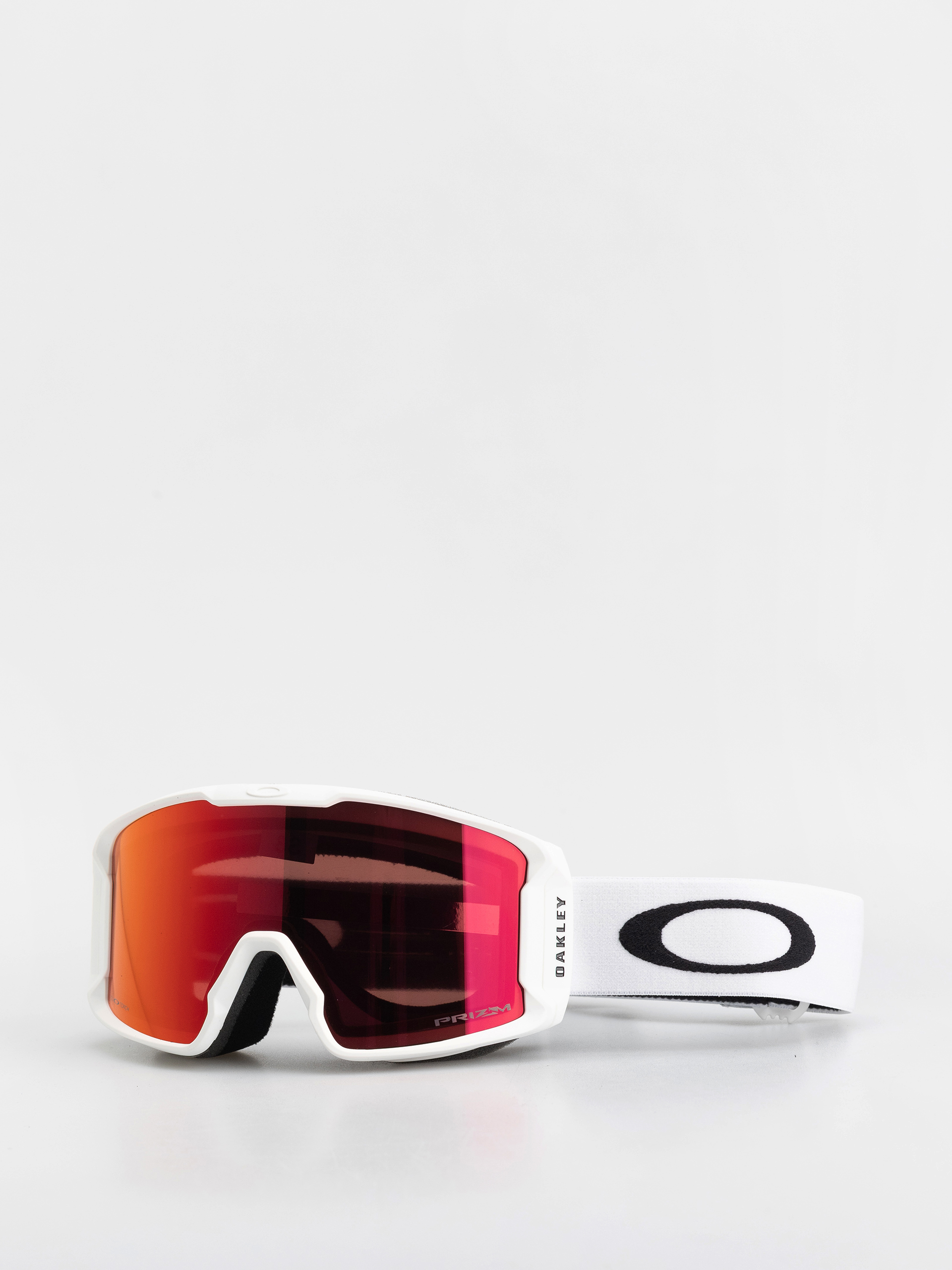 Snowboardovu00e9 okuliare Oakley Line Miner M (matte white/prizm snow torch iridium)