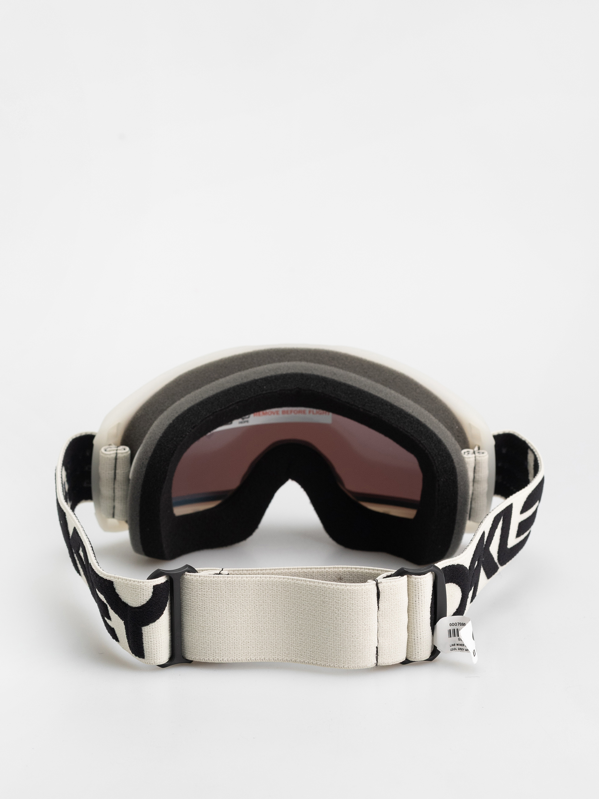 Snowboardové okuliare Oakley Line Miner S JR (matte b1b cool grey/prizm rose gold iridium)