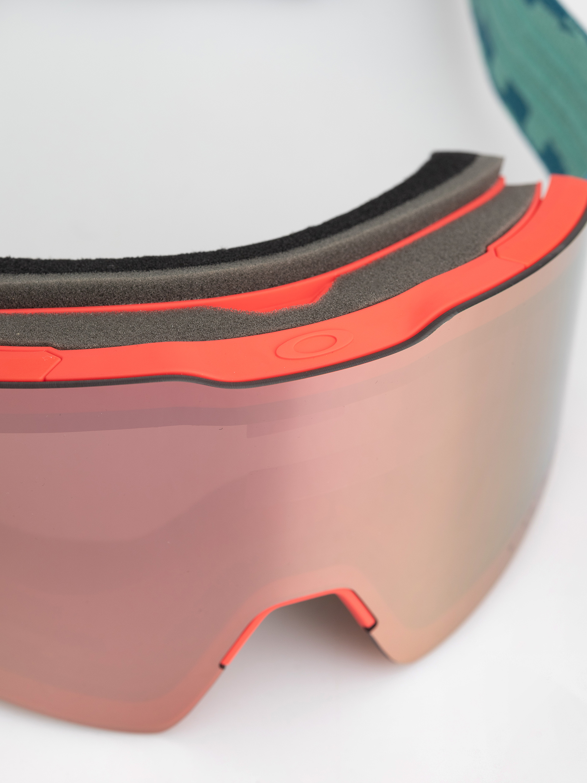 Snowboardové okuliare Oakley Fall Line M (pacific chex/prizm snow rose gold iridium)