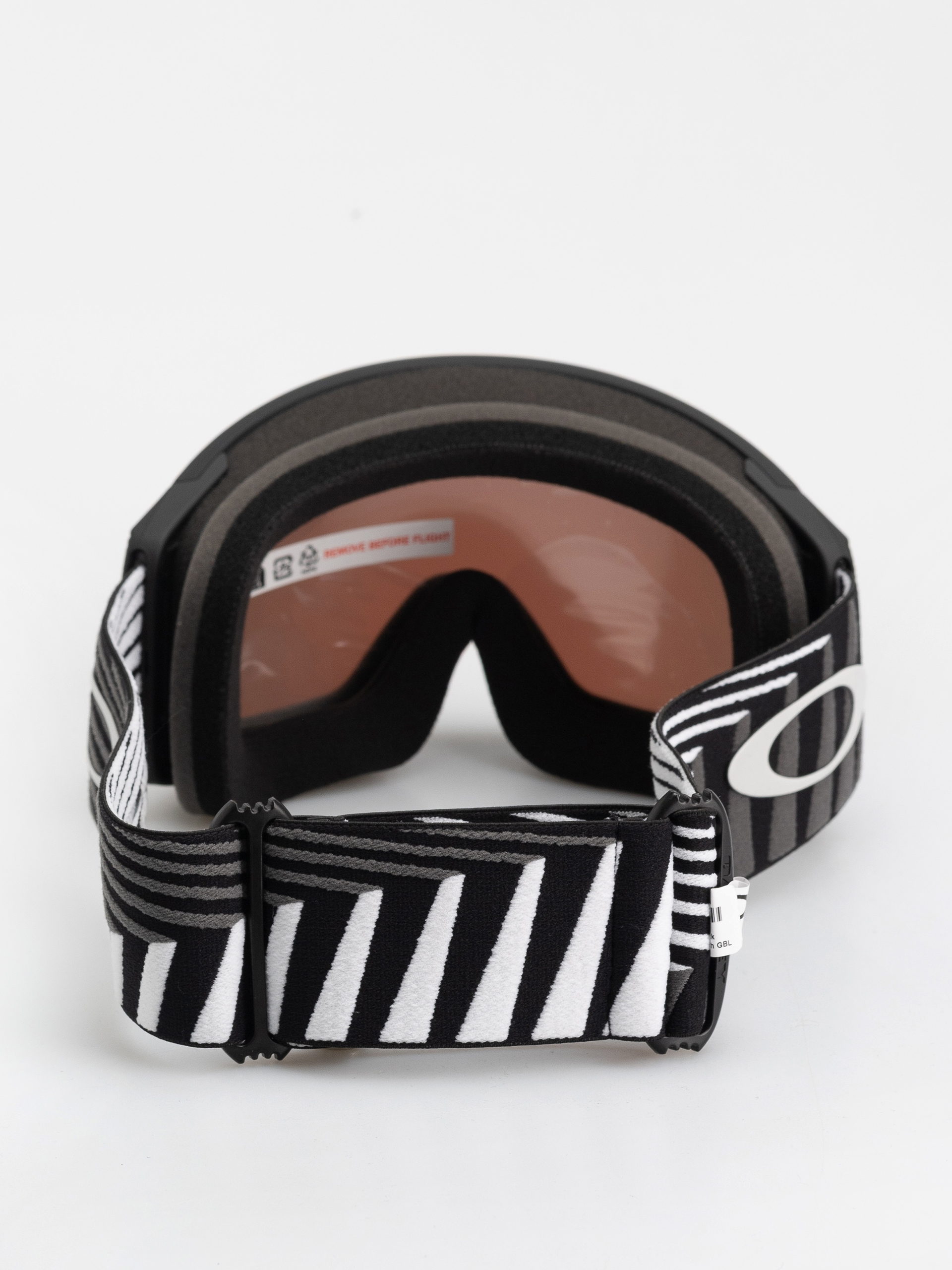 Snowboardové okuliare Oakley Flight Tracker L (black brutal/prizm snow torch iridium)