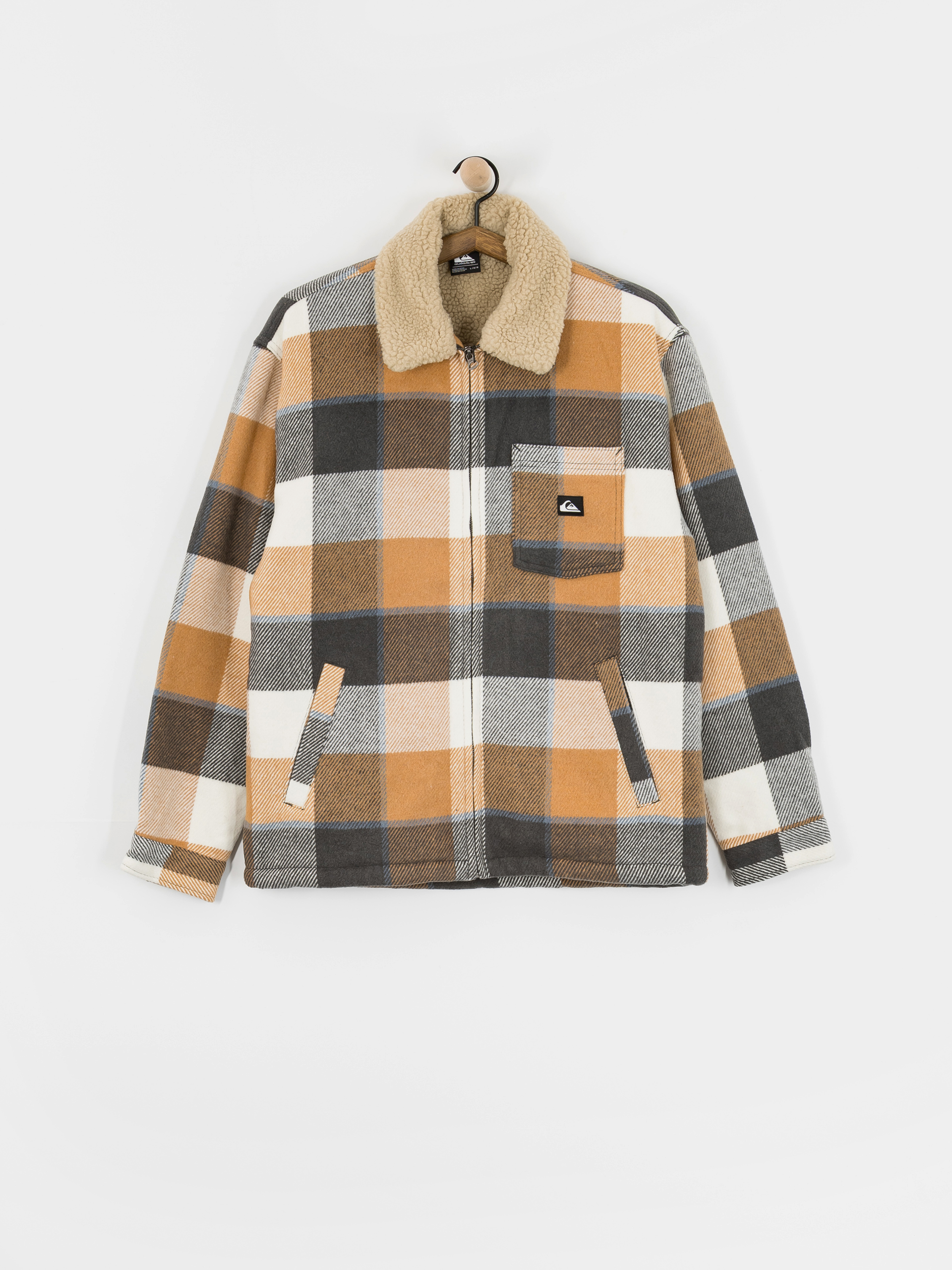 Bunda Quiksilver Dna Sherpa Harrington (almond motherfly check)