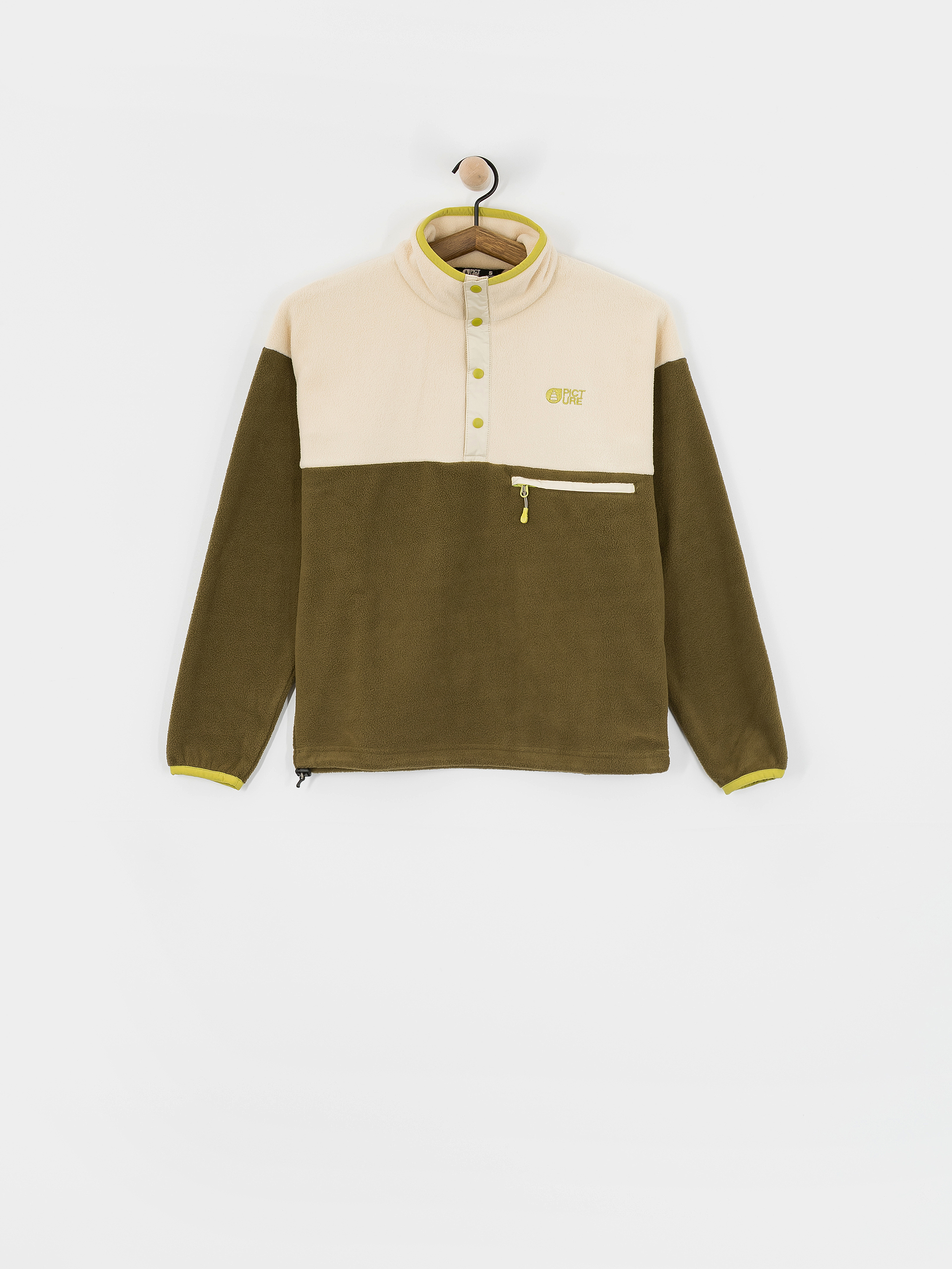 Flu00edsovu00e1 mikina Picture Arcca 1/4 Zip Wmn (tobacco)