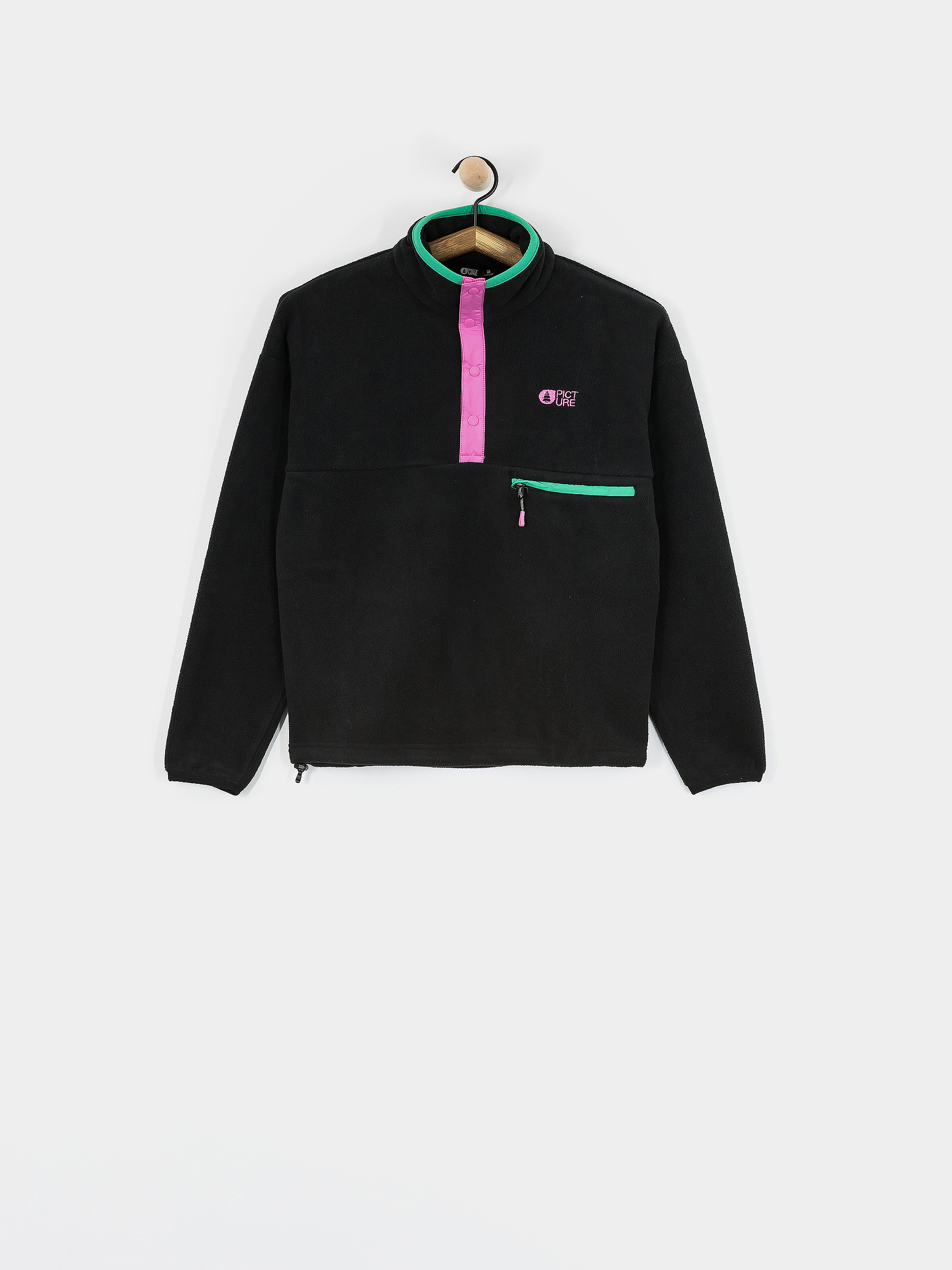 Flu00edsovu00e1 mikina Picture Arcca 1/4 Zip Wmn (black)