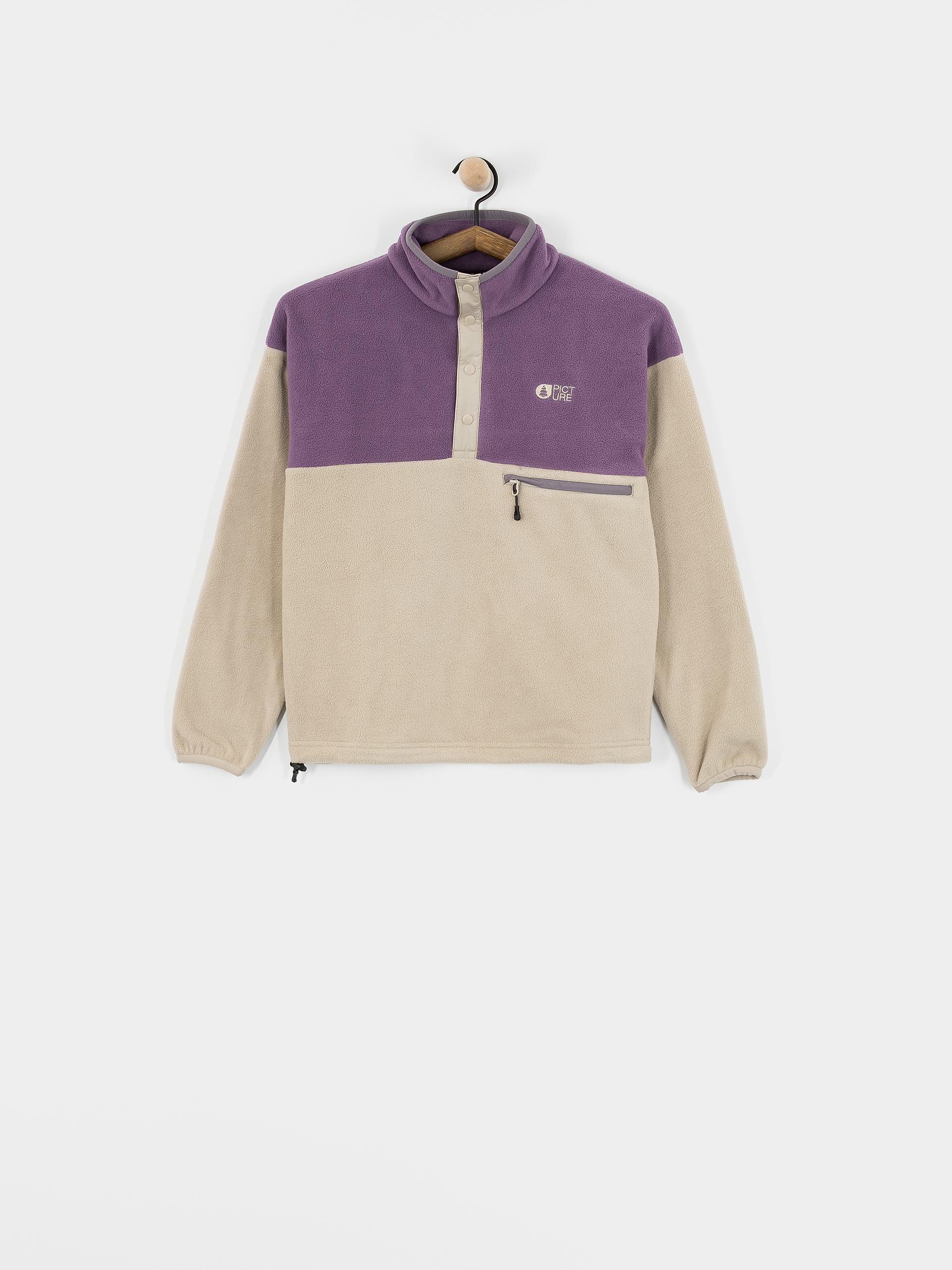 Dámsky Flísová mikina Picture Arcca 1/4 Zip (pure cashmere)