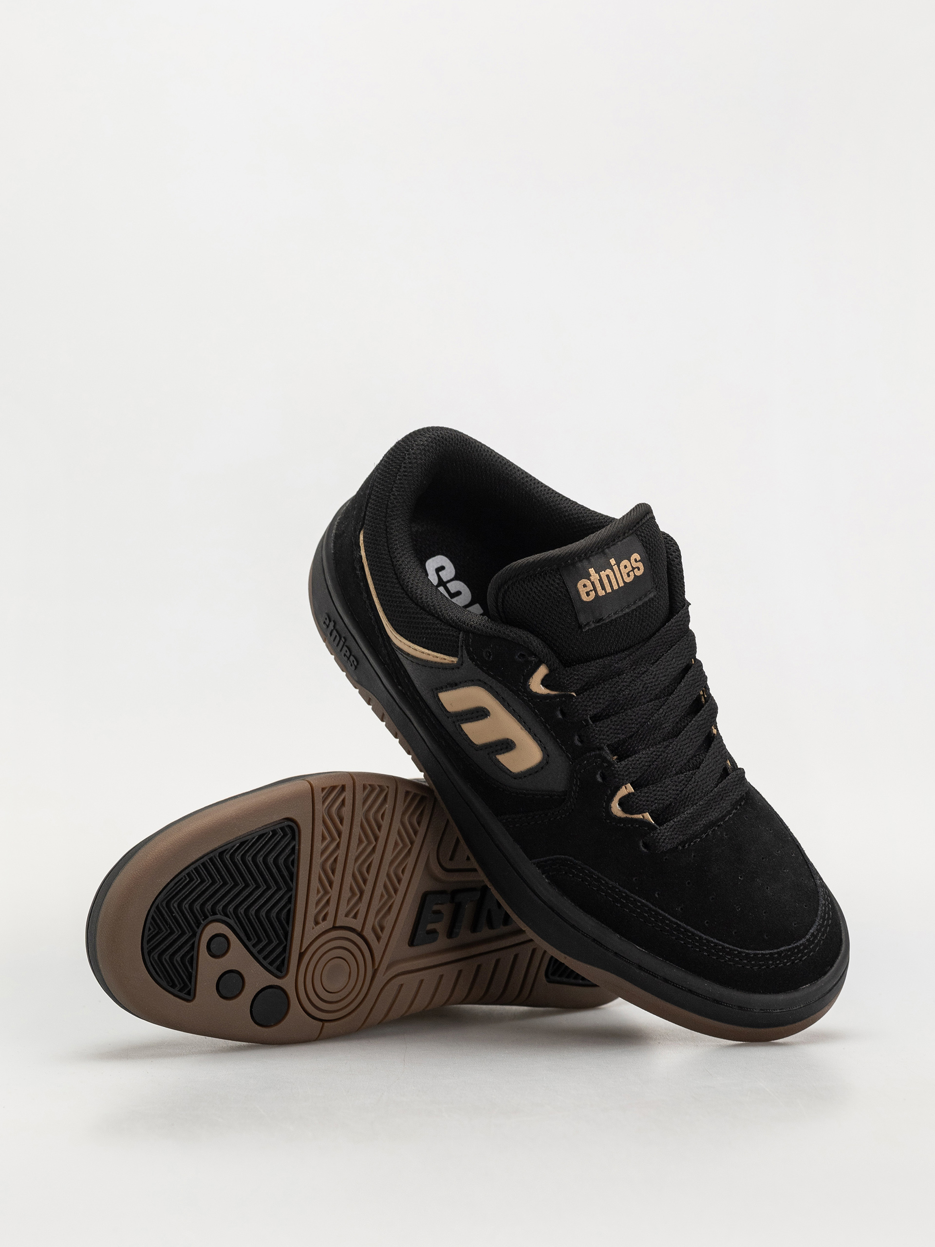 Topánky Etnies Loot (black/black/gum)