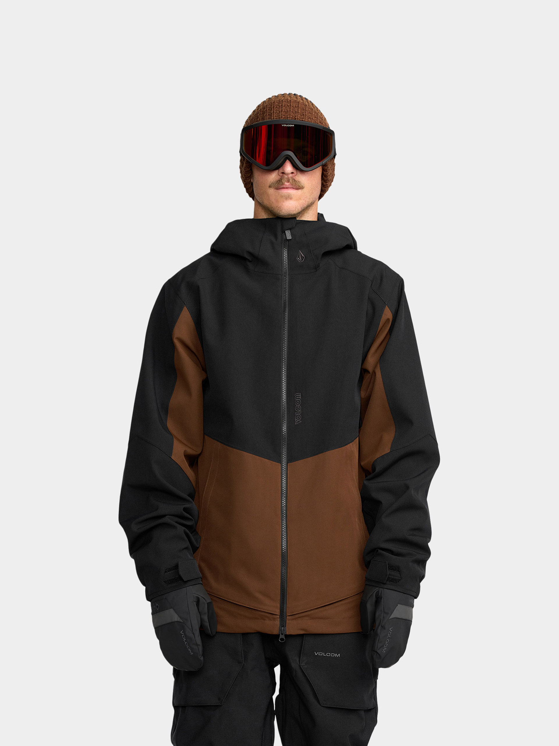 Snowboardová bunda Volcom Brighton Full Zip