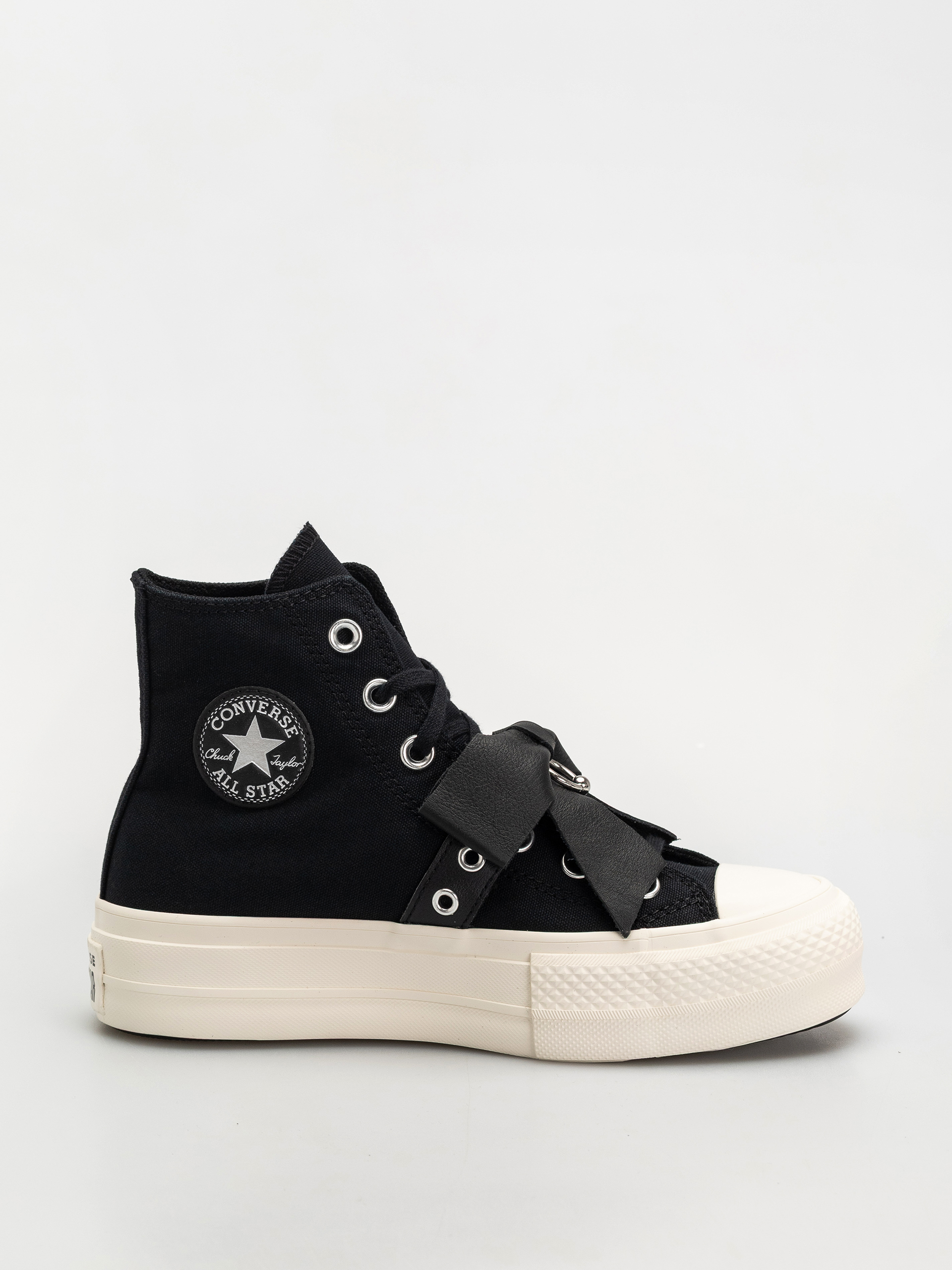 Tenisky Converse Chuck Taylor All Star Lift Hi Wmn (black/silver/egret)