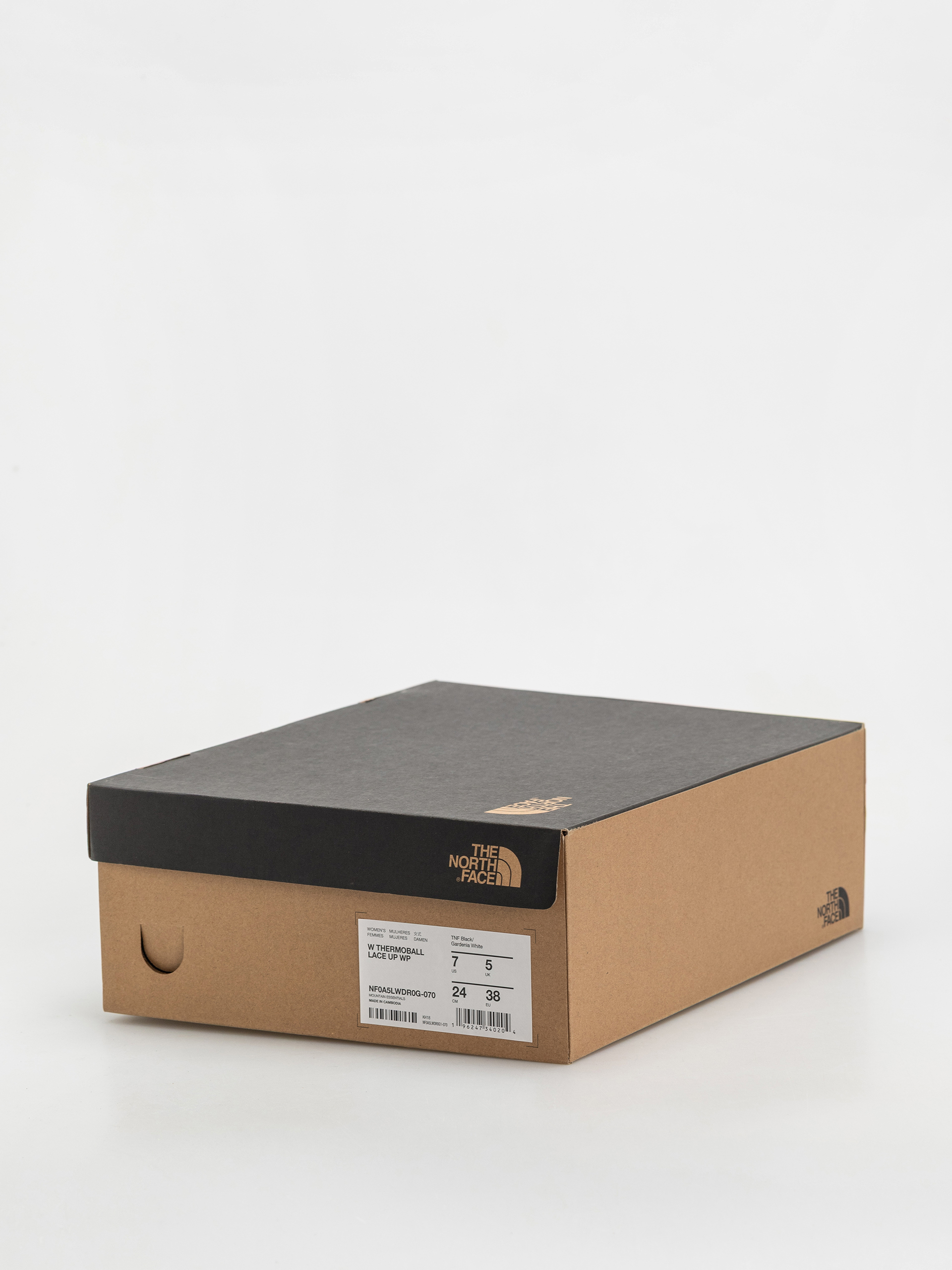 Topánky The North Face Thermoball Lace Up Wp Wmn (tnf black/gardenia white)