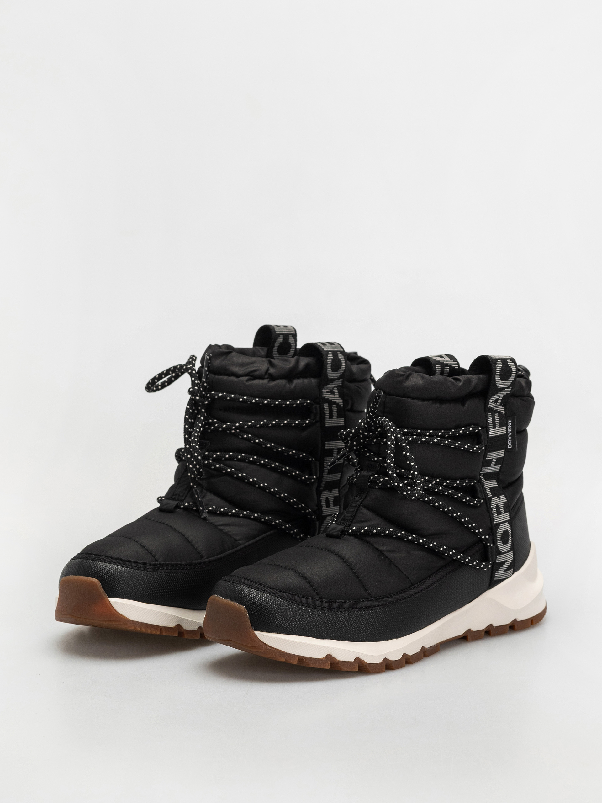 Topánky The North Face Thermoball Lace Up Wp Wmn (tnf black/gardenia white)