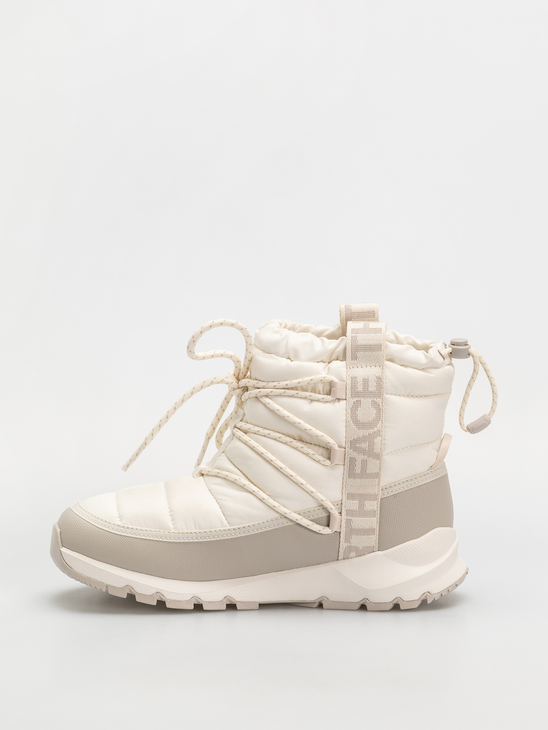 Topánky The North Face Thermoball Lace Up Wp Wmn (gardenia white/silvergrey)