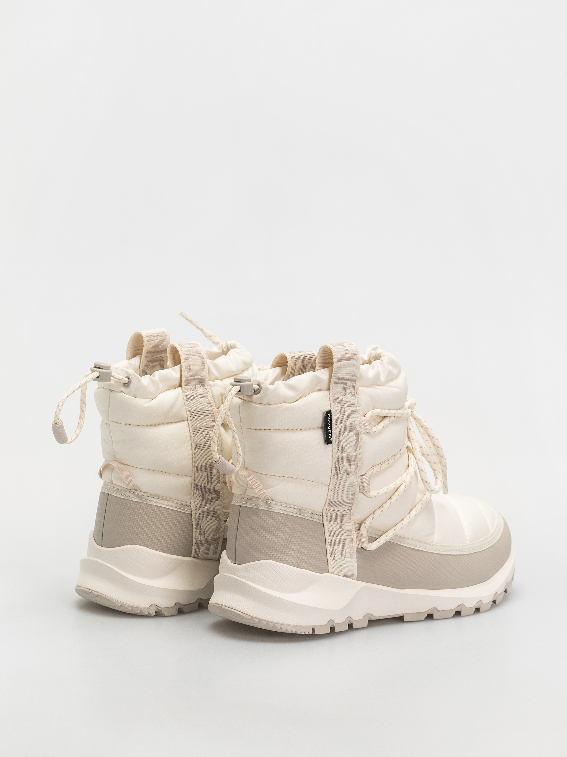 Topánky The North Face Thermoball Lace Up Wp Wmn (gardenia white/silvergrey)