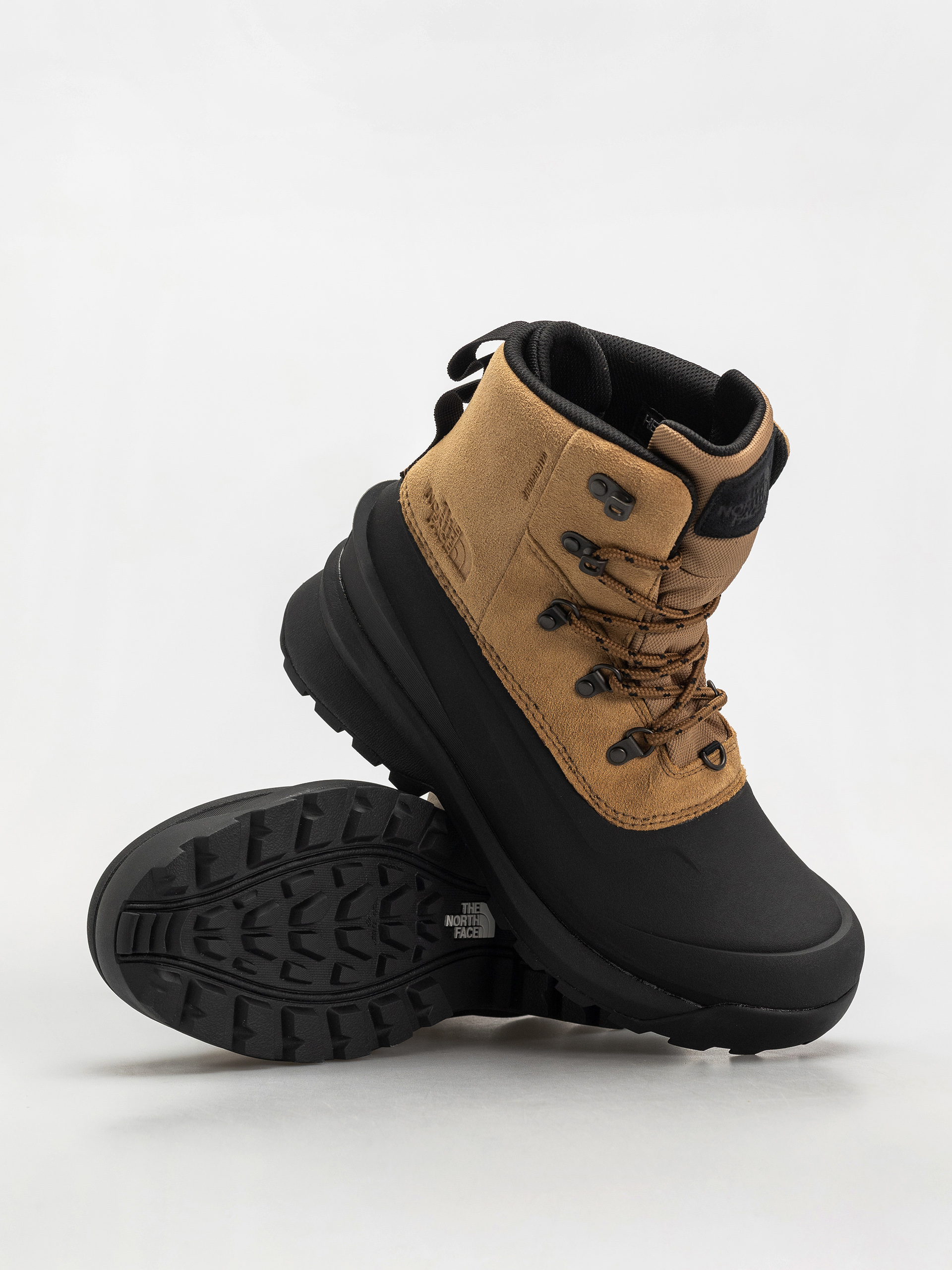 Topánky The North Face Chilkat V Lace Wp (utility brown/tnf black)