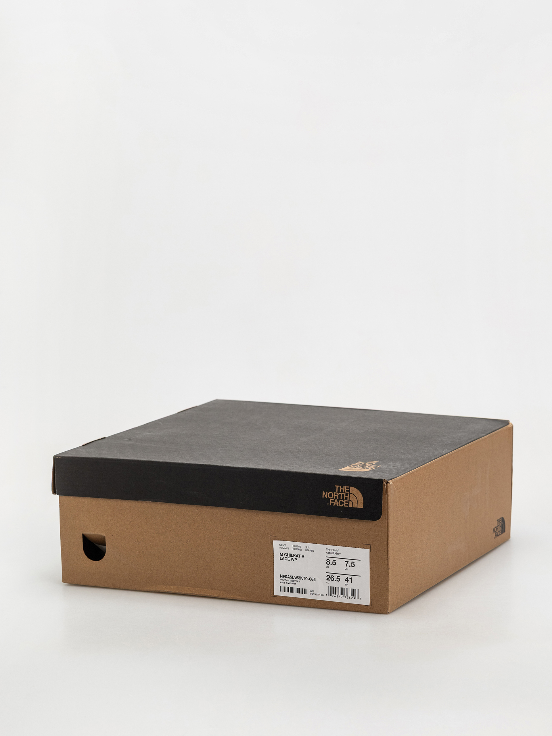 Topánky The North Face Chilkat V Lace Wp (tnf black/asphalt grey)