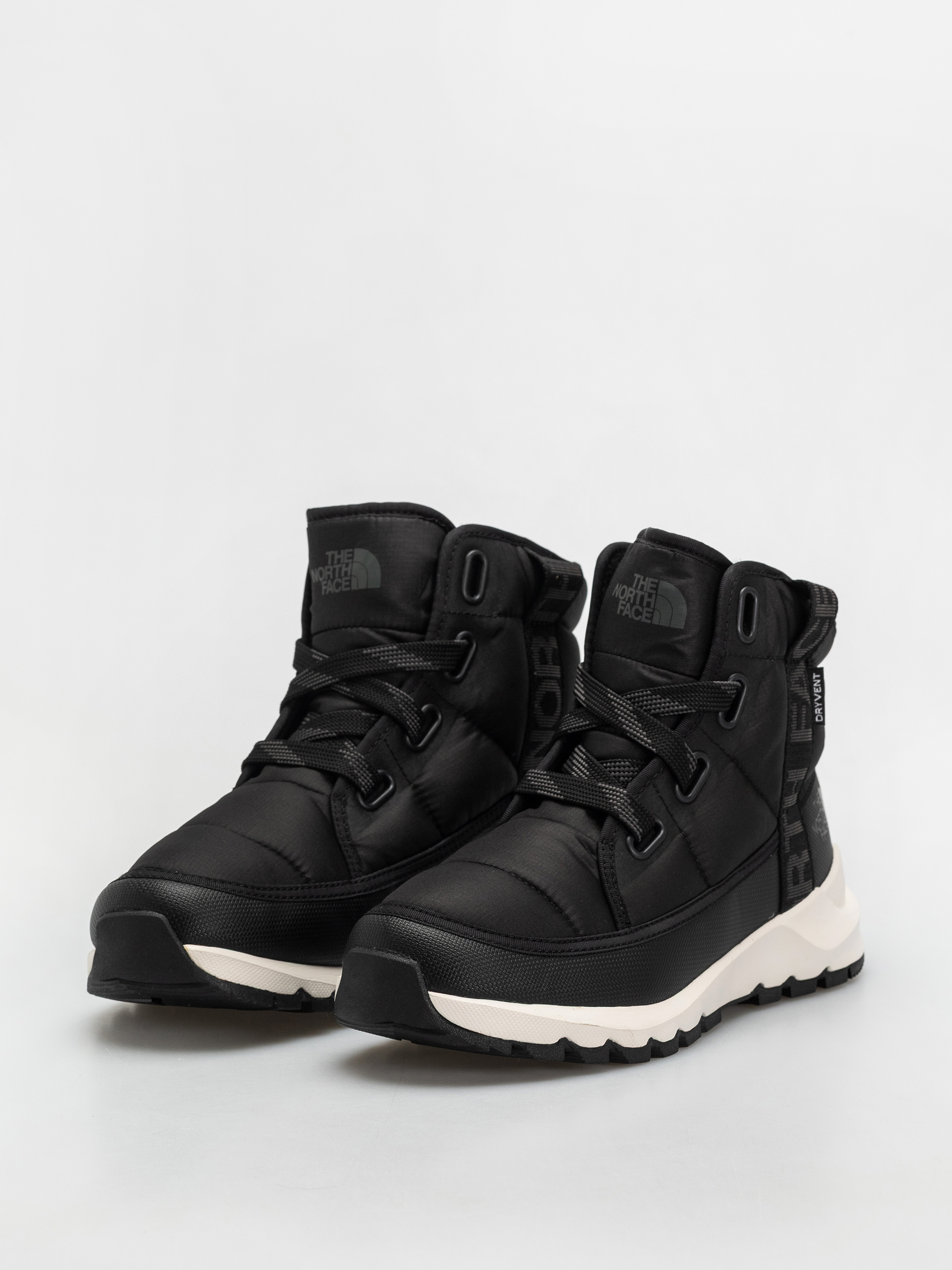 Topánky The North Face Thermoball Lace Up Luxe Wp Wmn (tnf black/asphalt grey)