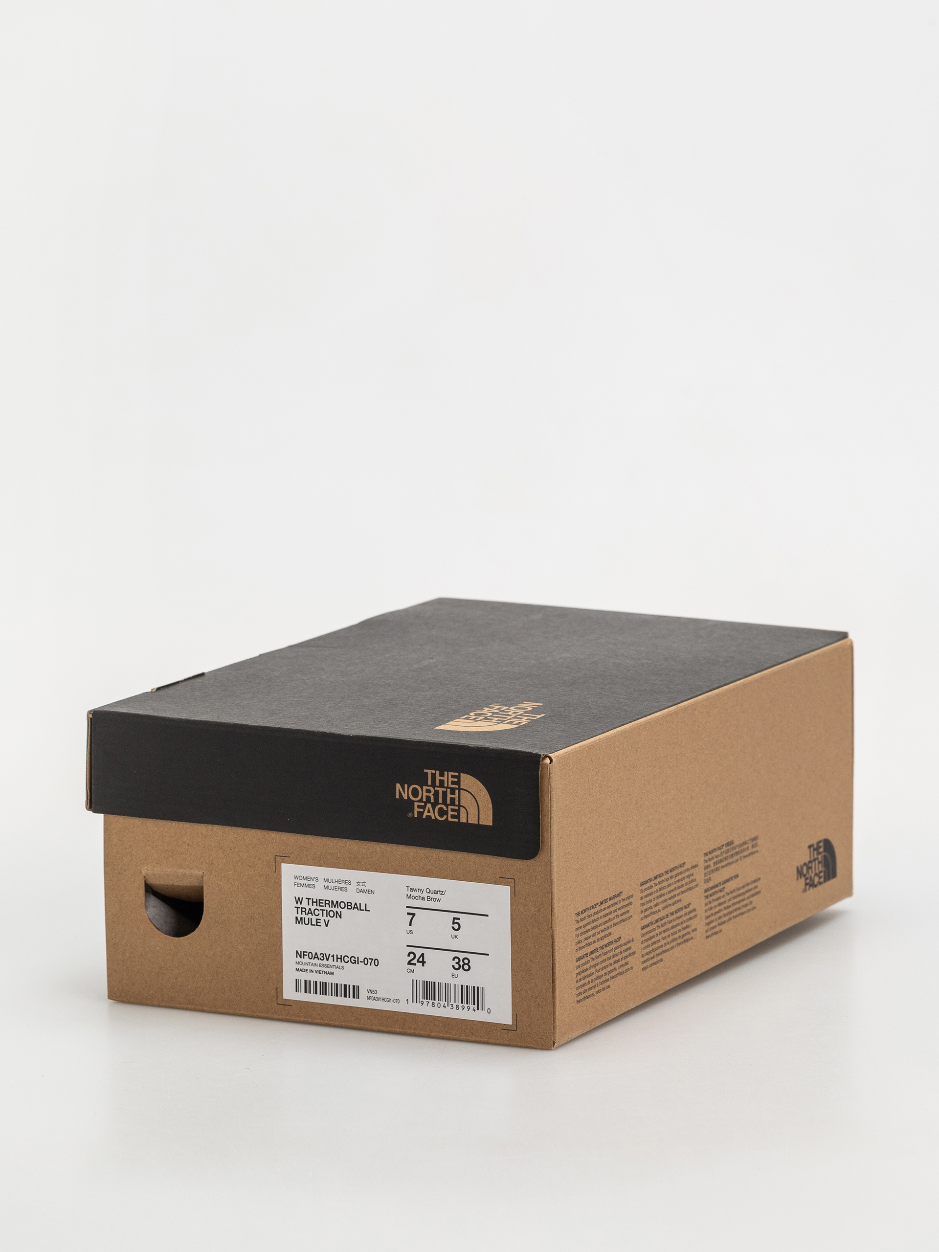 Topánky The North Face Thermoball Traction Mule V Wmn (tawny quartz/mocha brow)