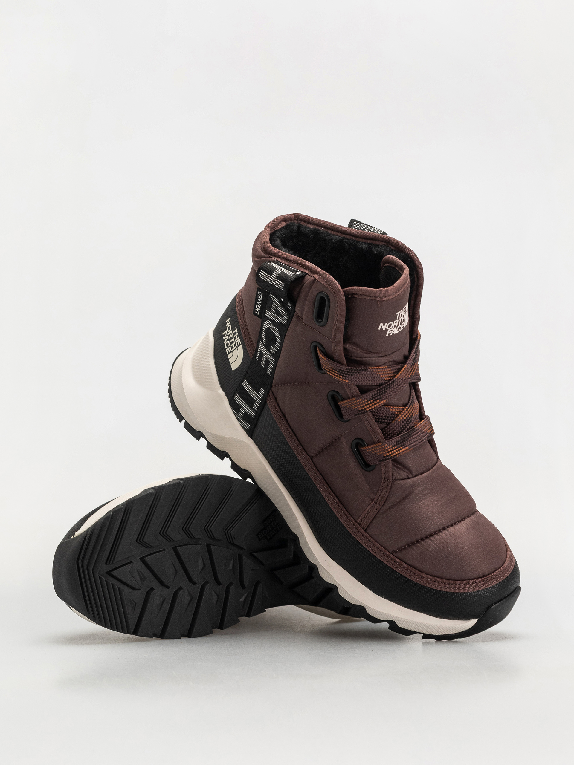Topánky The North Face Thermoball Lace Up Luxe Wp Wmn (tawny quartz/burnt umbe)