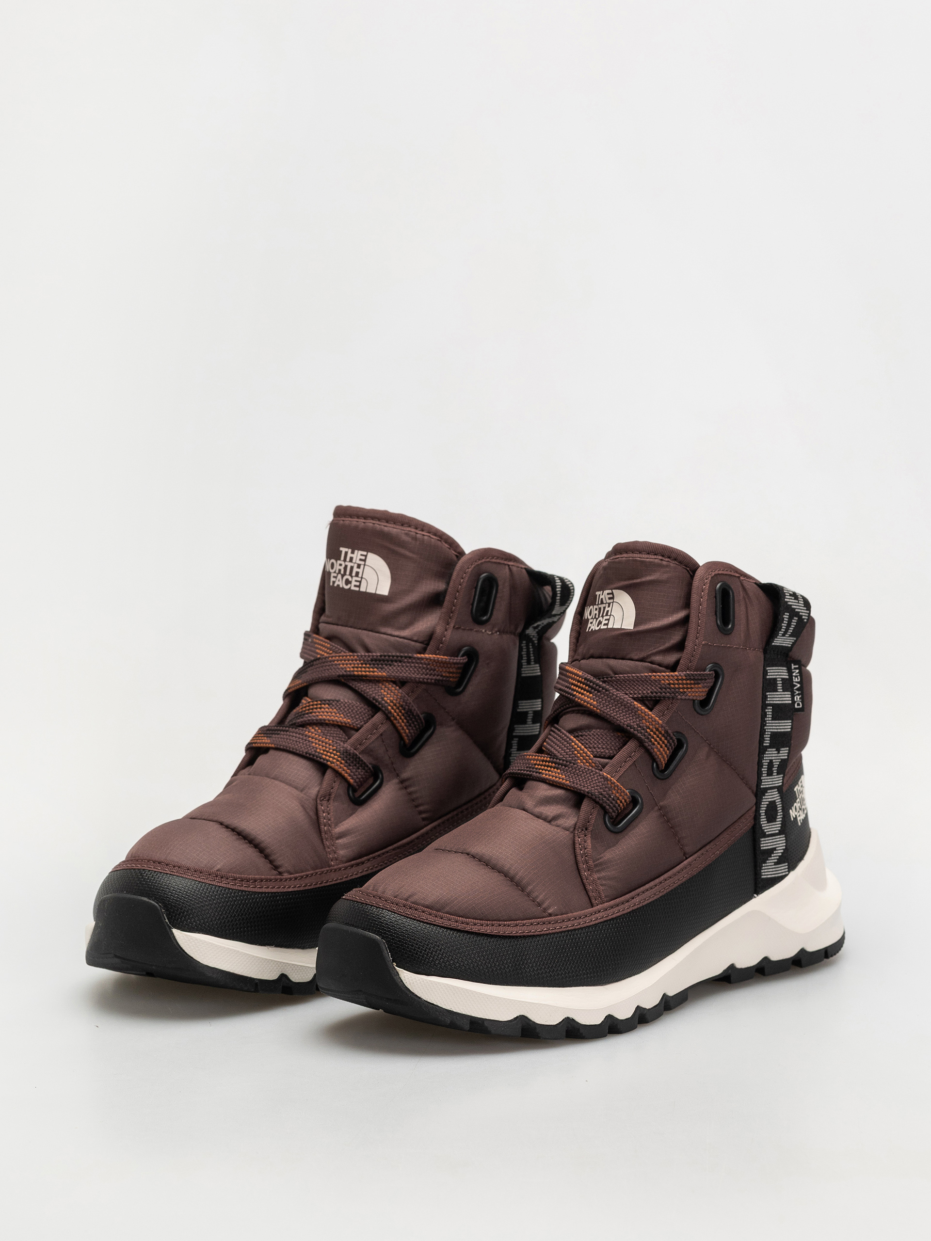 Topánky The North Face Thermoball Lace Up Luxe Wp Wmn (tawny quartz/burnt umbe)