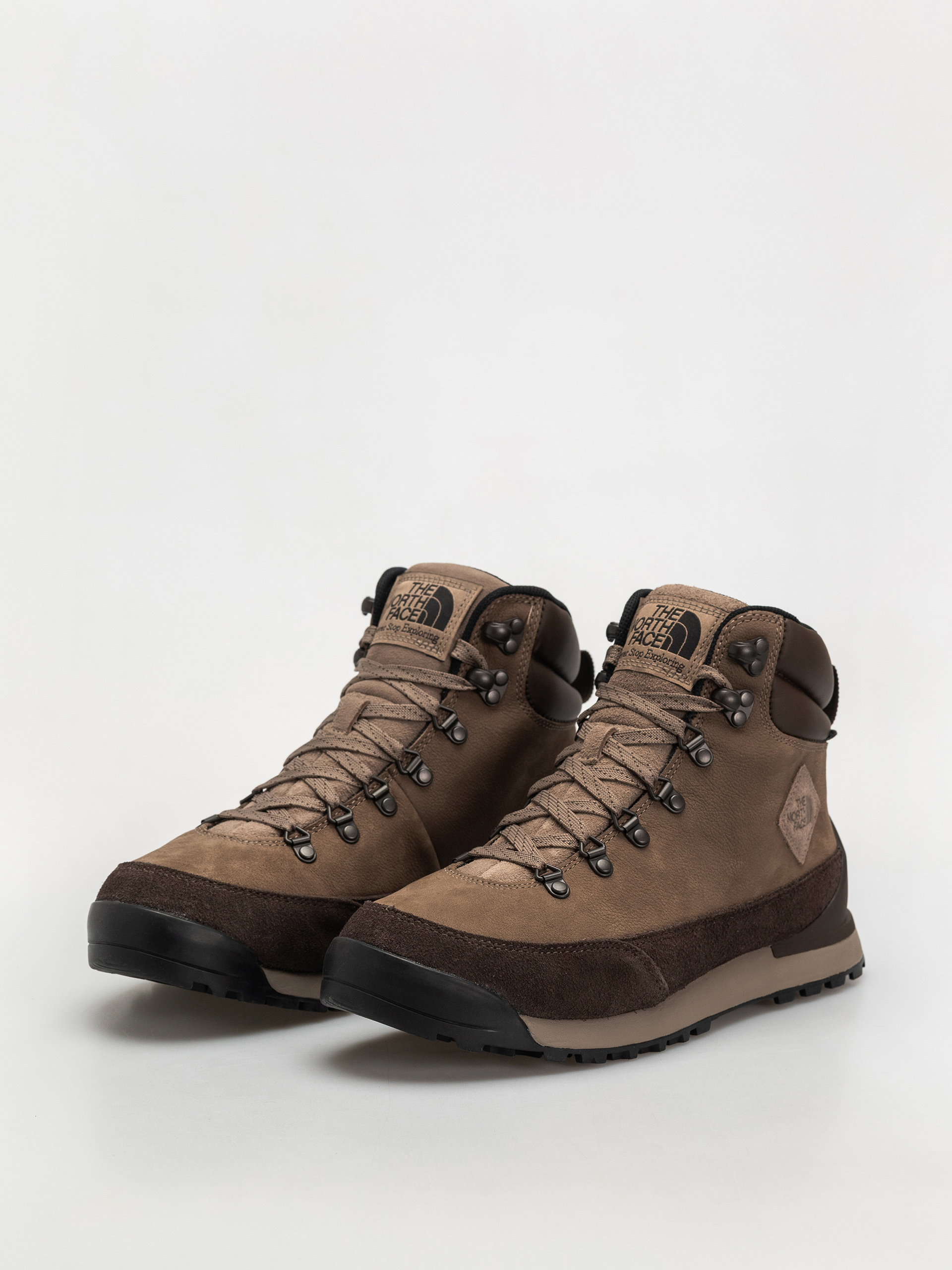 Topánky The North Face Back To Berkeley Iv Leather Wp (demitasse brown/garnet)