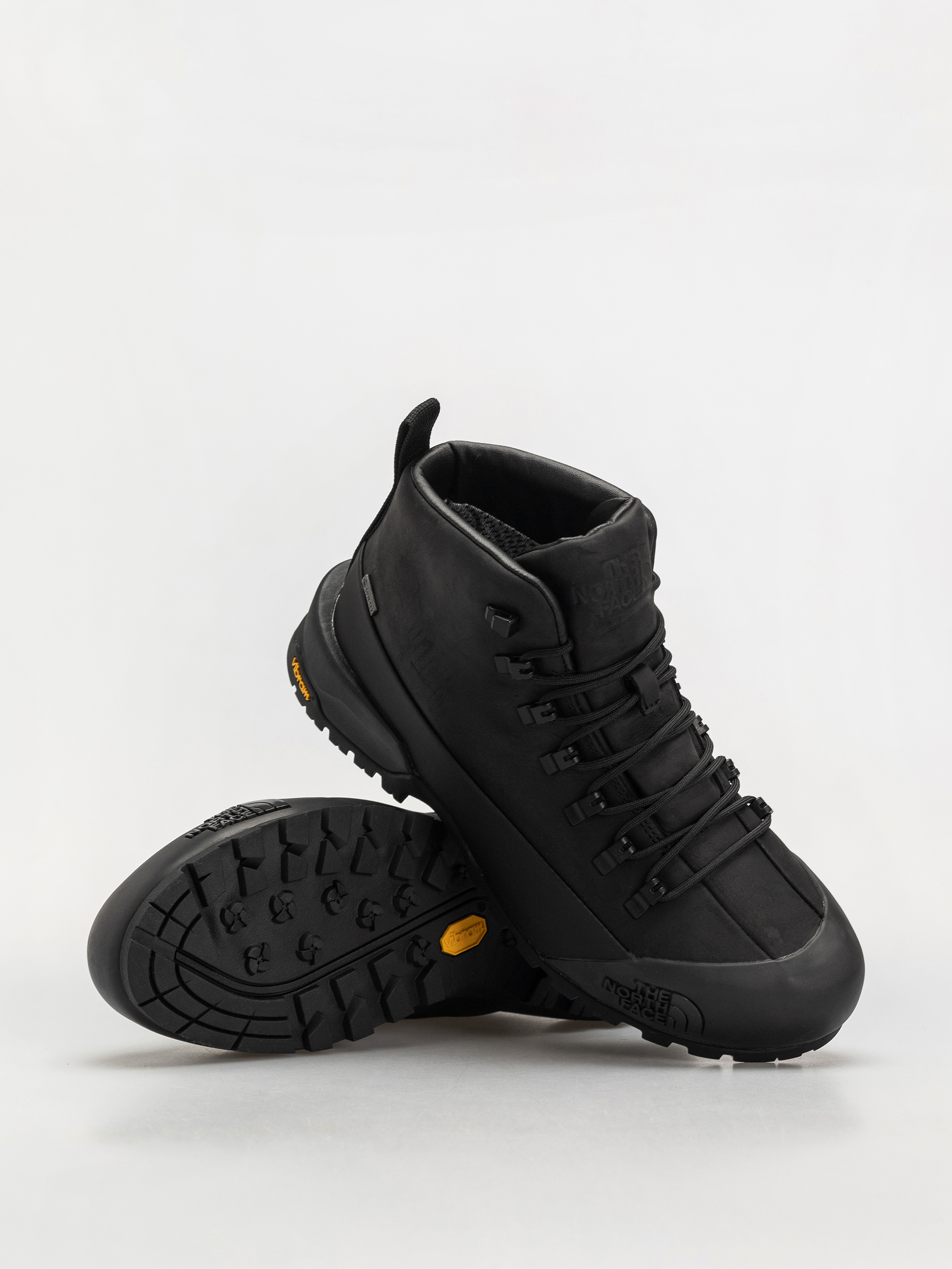 Topánky The North Face Glenclyffe Mid Leather Gore Tex (tnf black/tnf black)