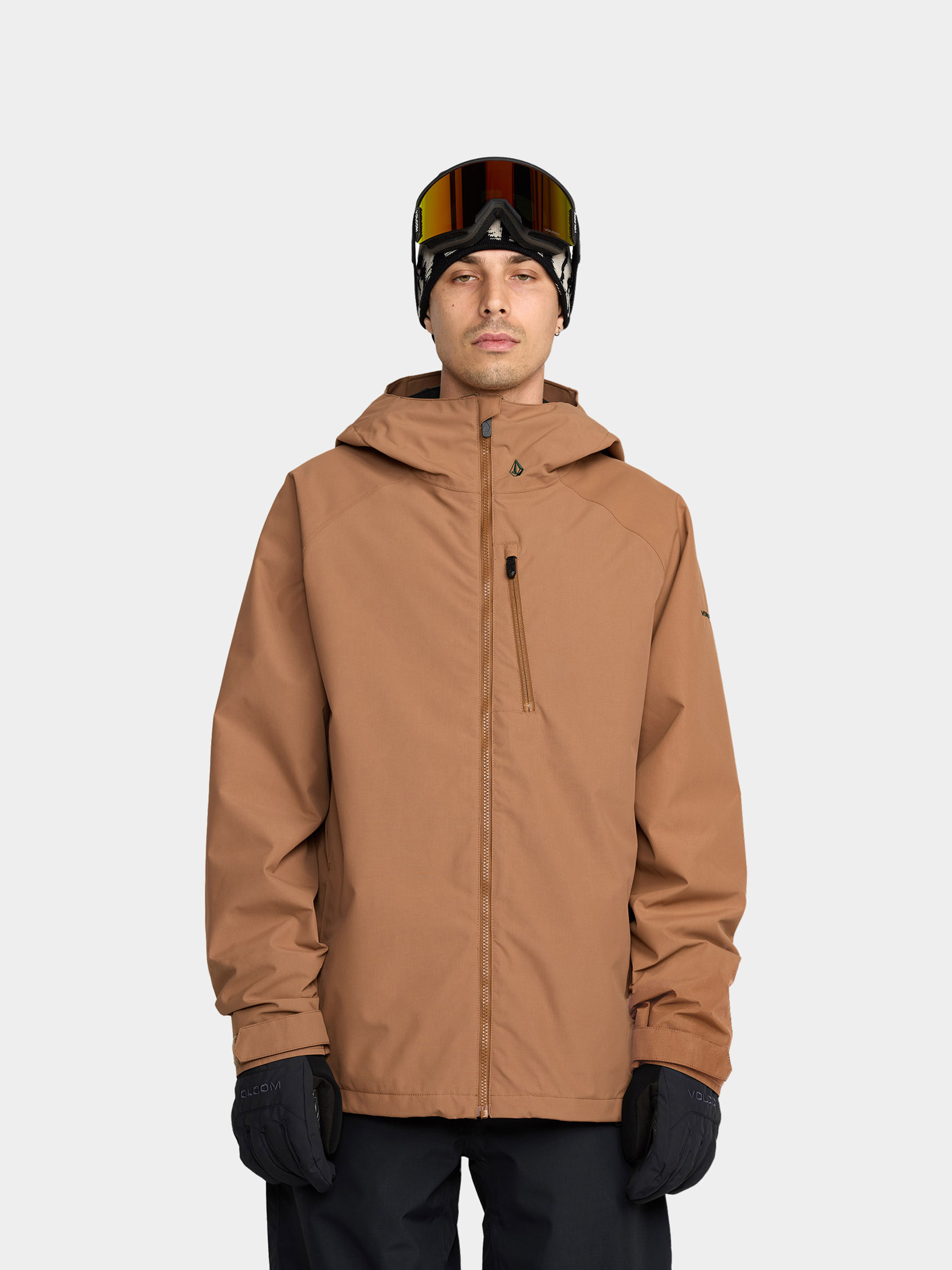 Snowboardová bunda Volcom 2836 Ins (terra brown)