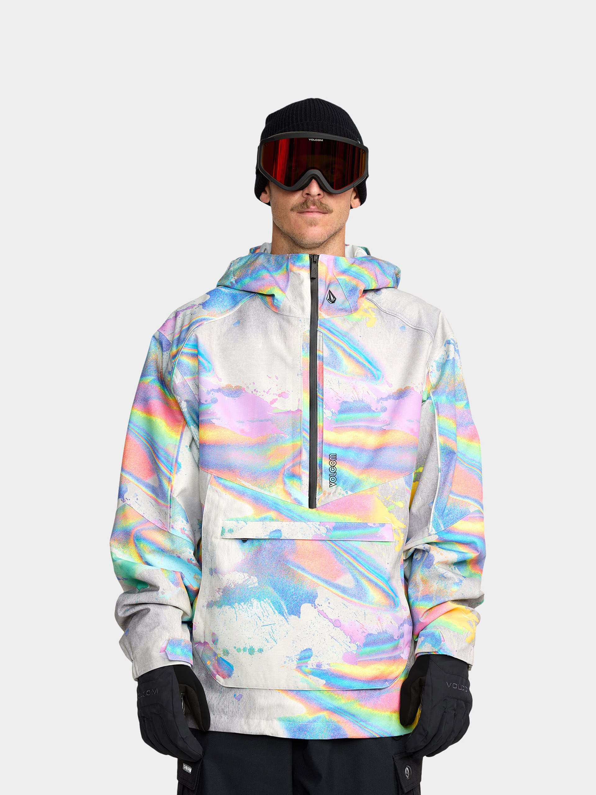 Snowboardovu00e1 bunda Volcom Brighton Pullover (multi)