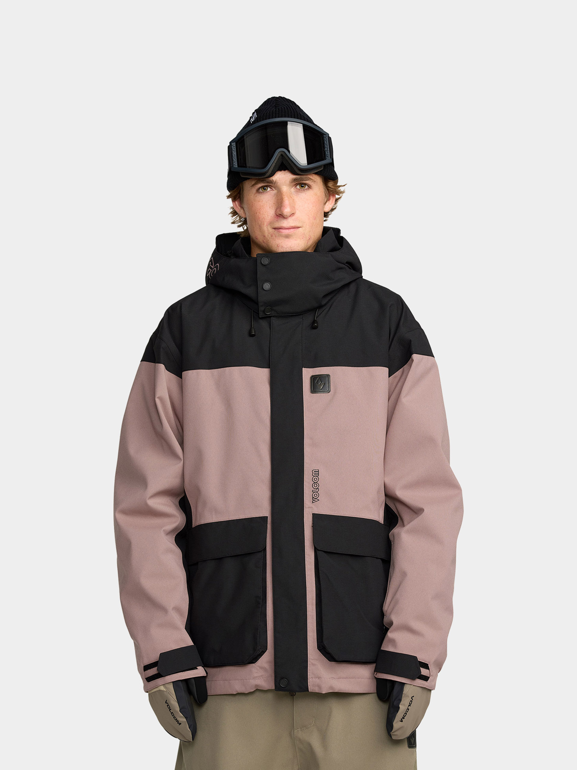Snowboardová bunda Volcom Kleveland (mauve)