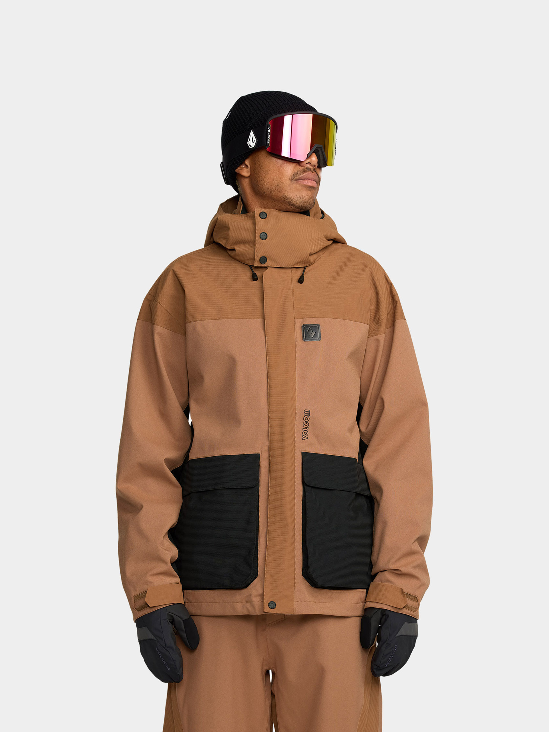 Snowboardová bunda Volcom Kleveland (terra brown)