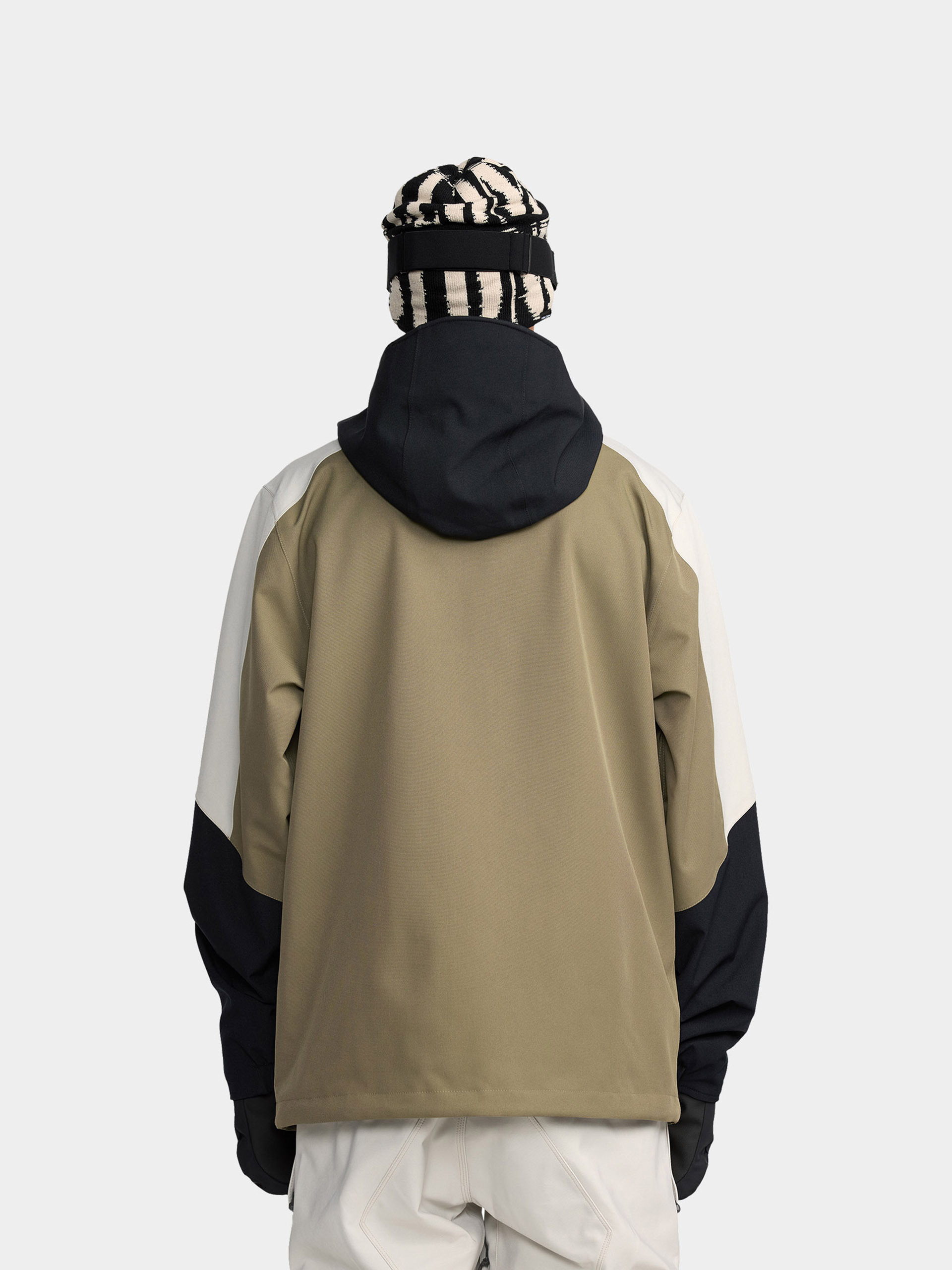 Pánska Snowboardová bunda Volcom Brighton Full Zip (military)