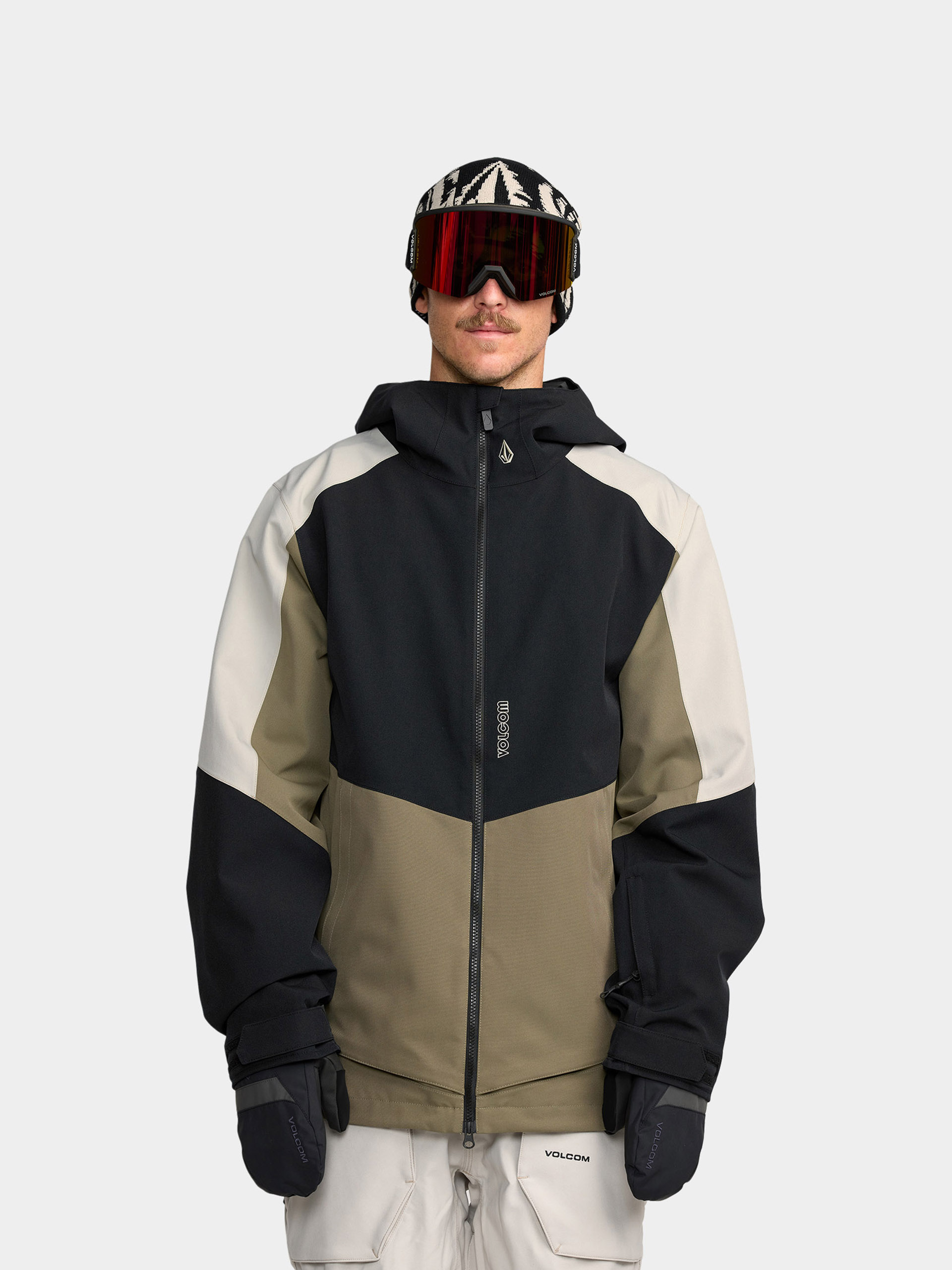Snowboardová bunda Volcom Brighton Full Zip
