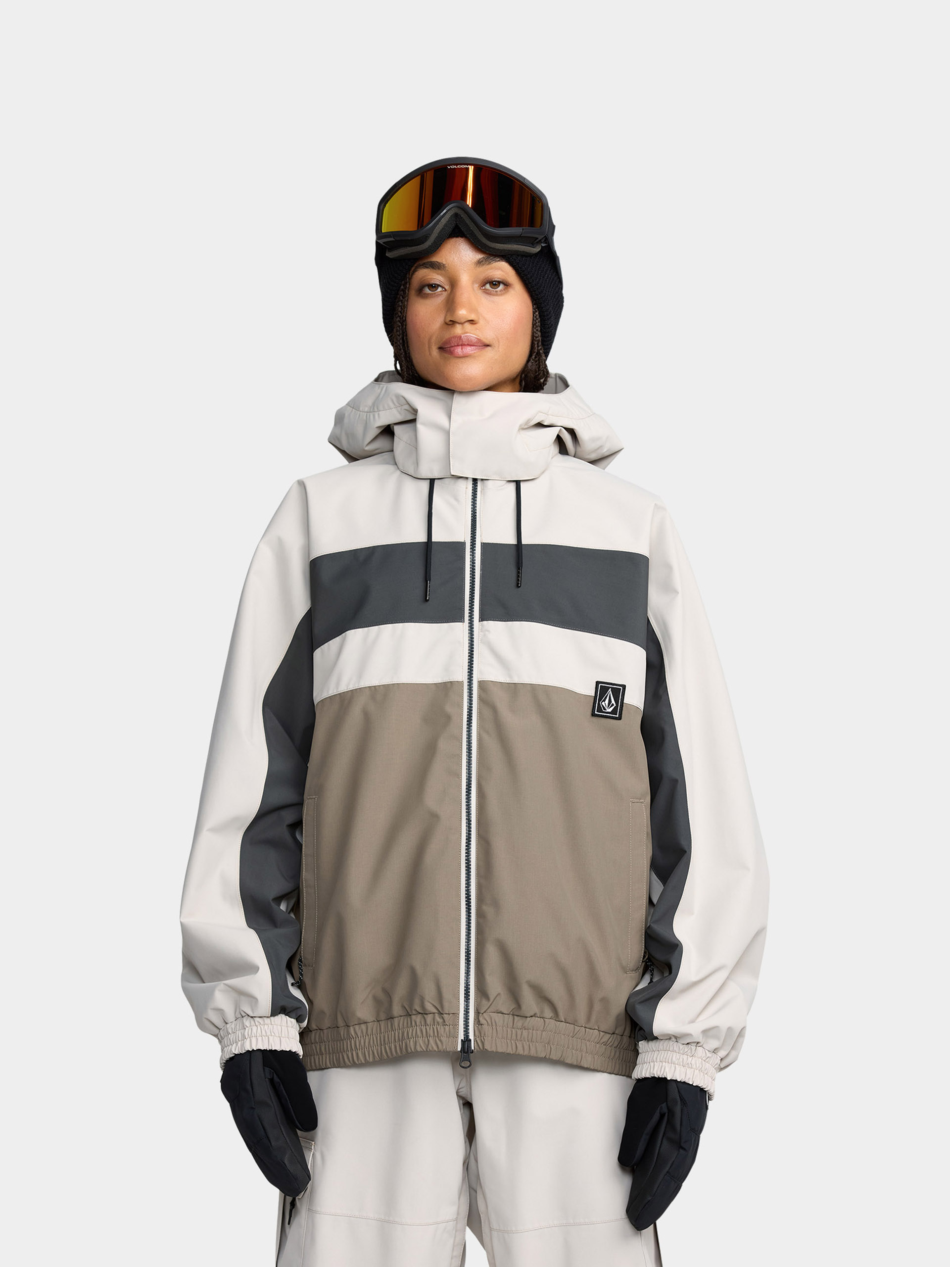 Snowboardová bunda Volcom Dlm Wmn (stone)