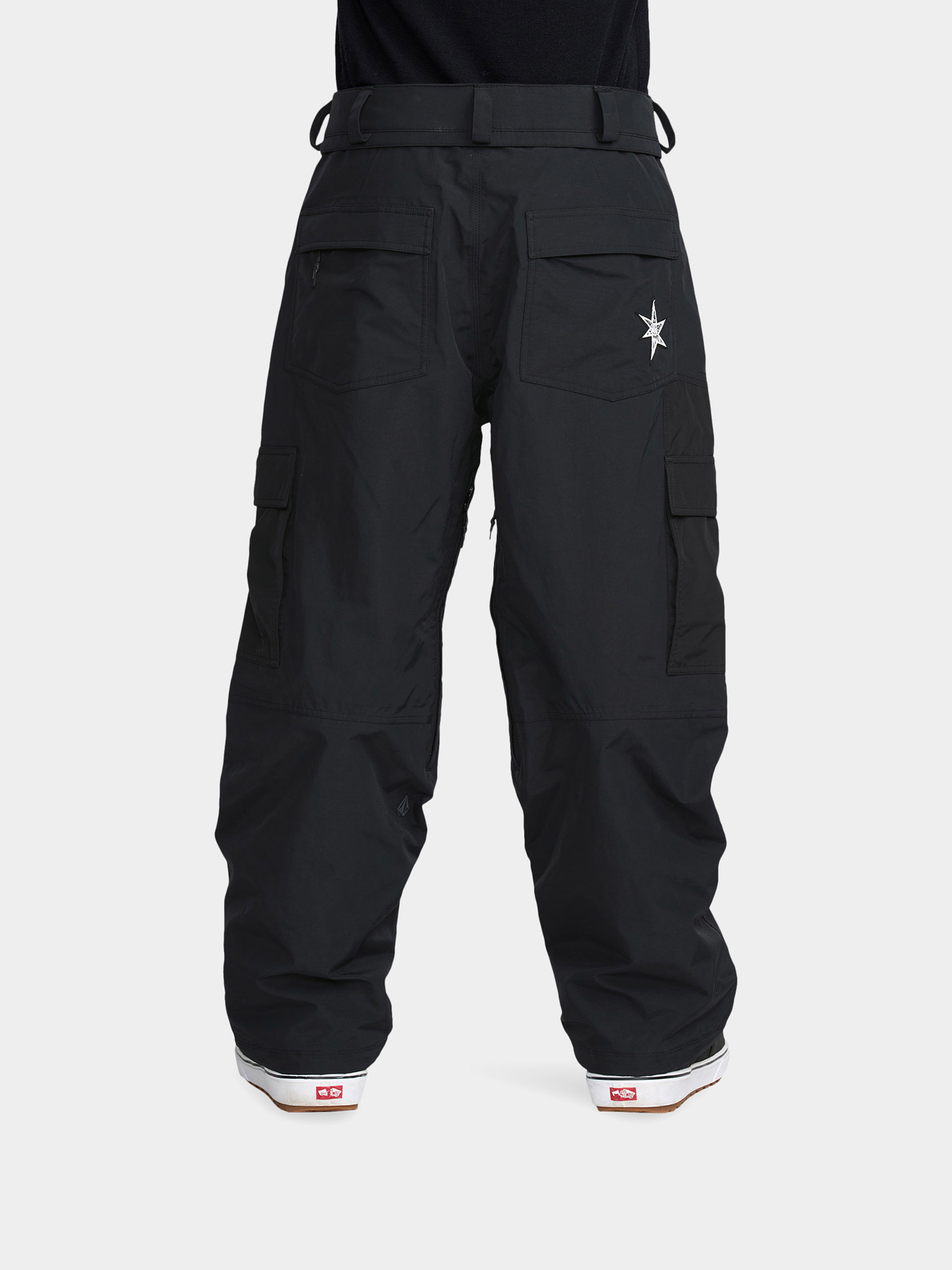 Pánske Snowboardové nohavice Volcom Longo Gore Tex (black)