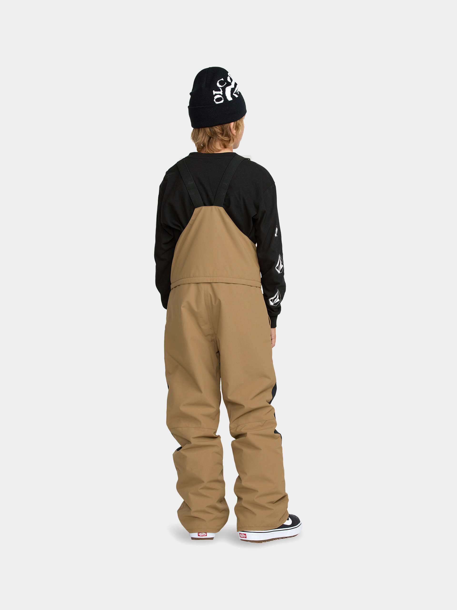 Snowboardové nohavice Volcom Barkley Ins Bib Overall JR (bronze)